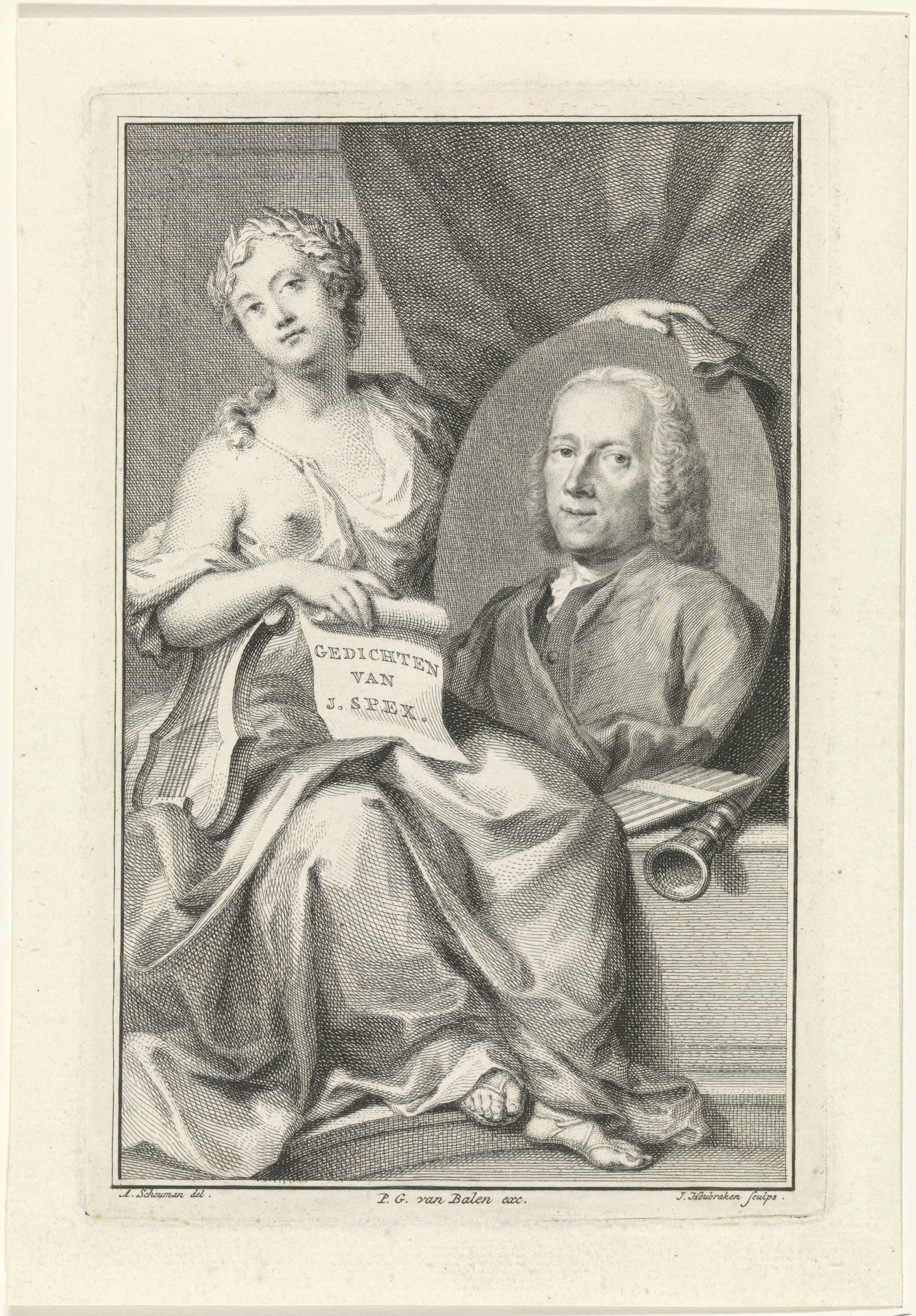 Portret van Jacob Spex