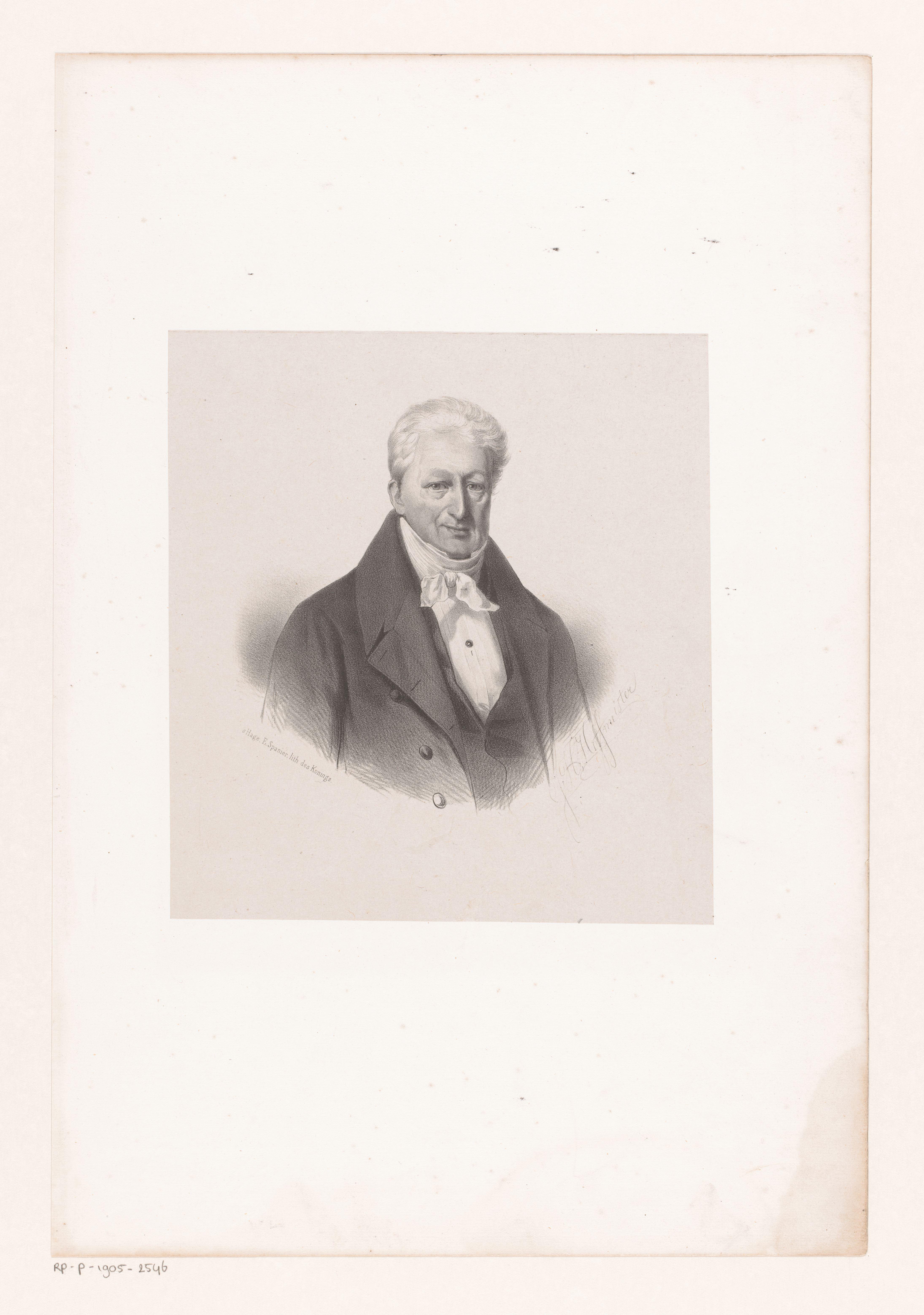 Portret van een onbekende man