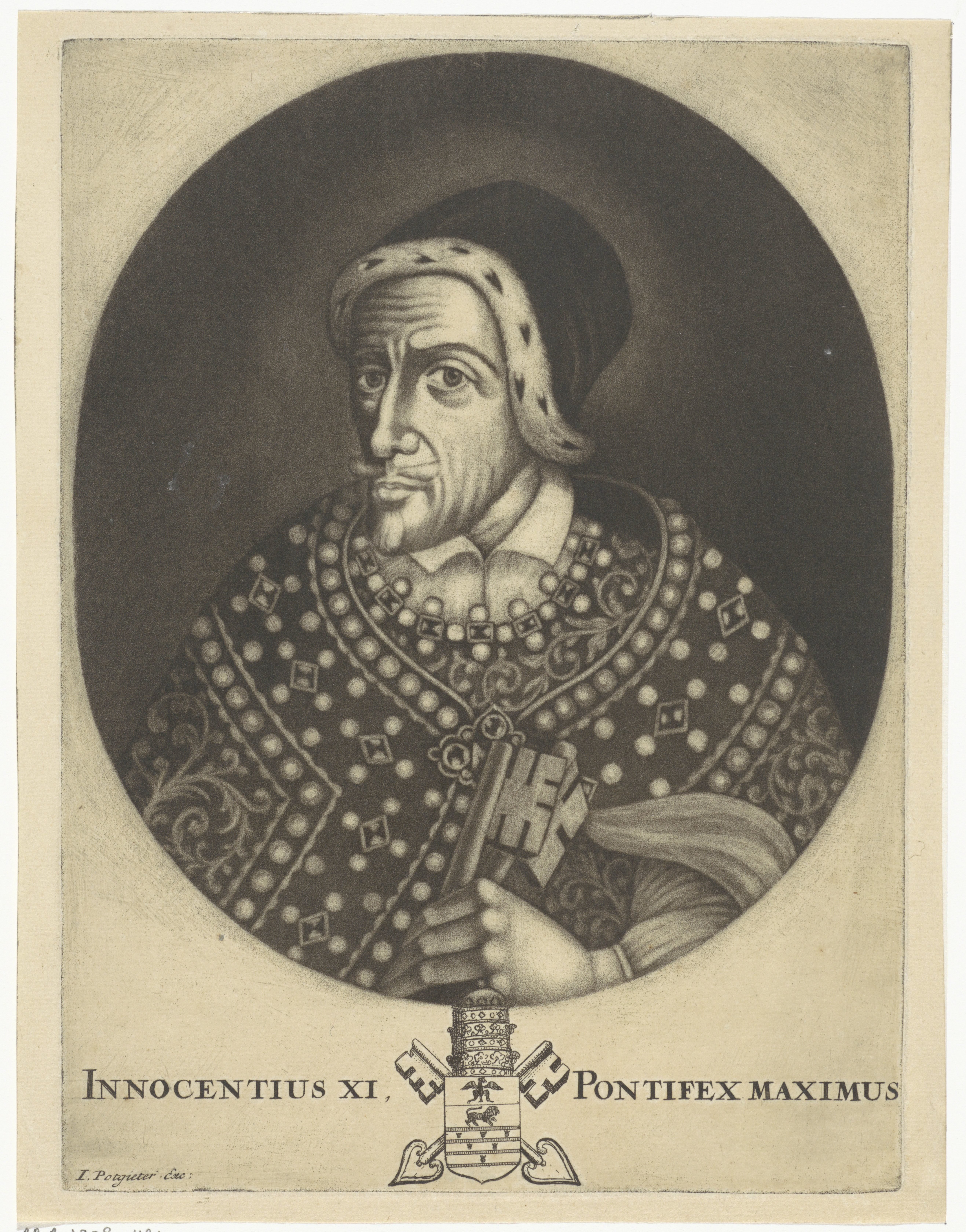 Portret van paus Innocentius XI