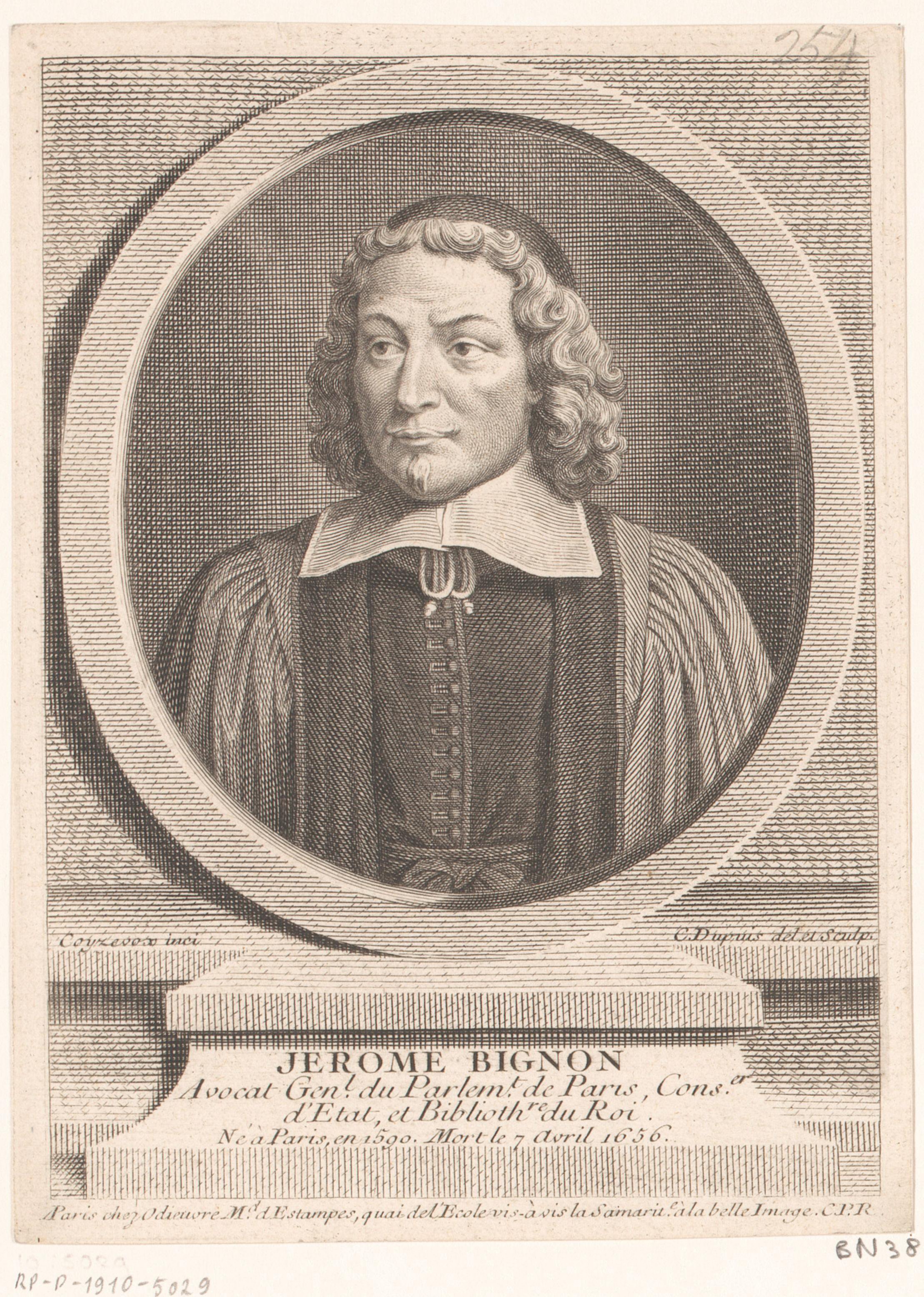 Portret van Jérôme Bignon