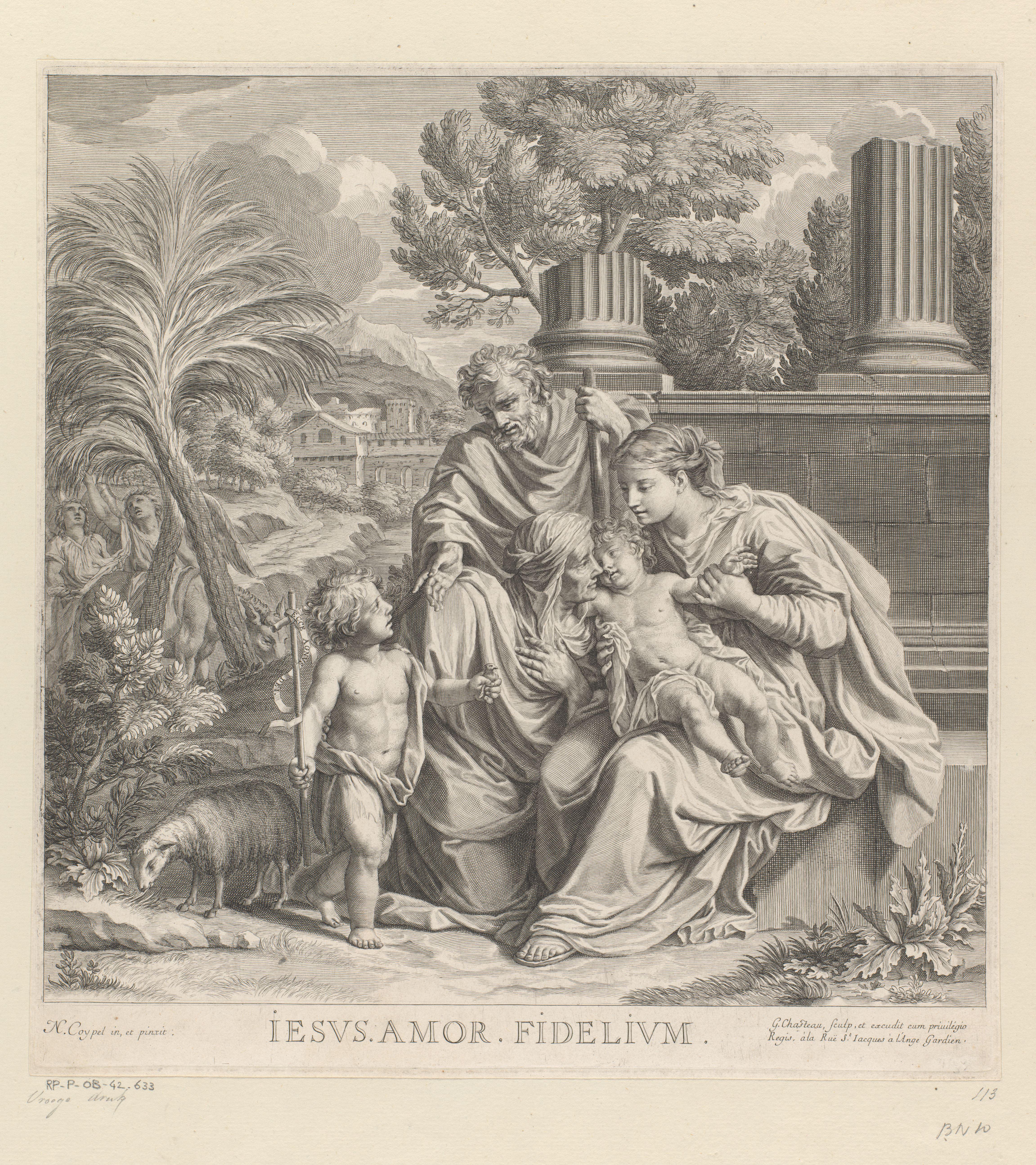 Heilige Familie met Johannes en Elisabeth