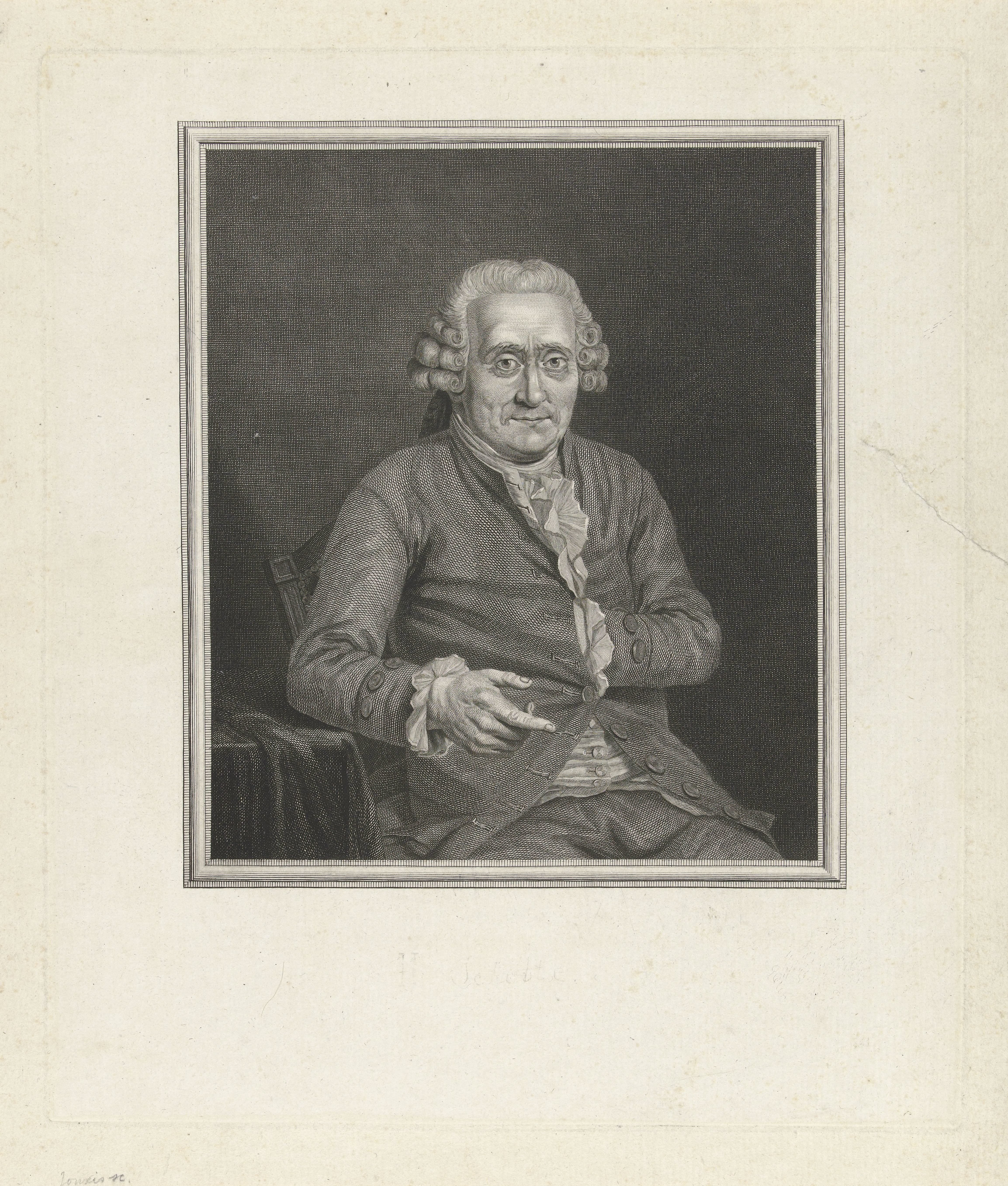 Portret van Henricus Schultz