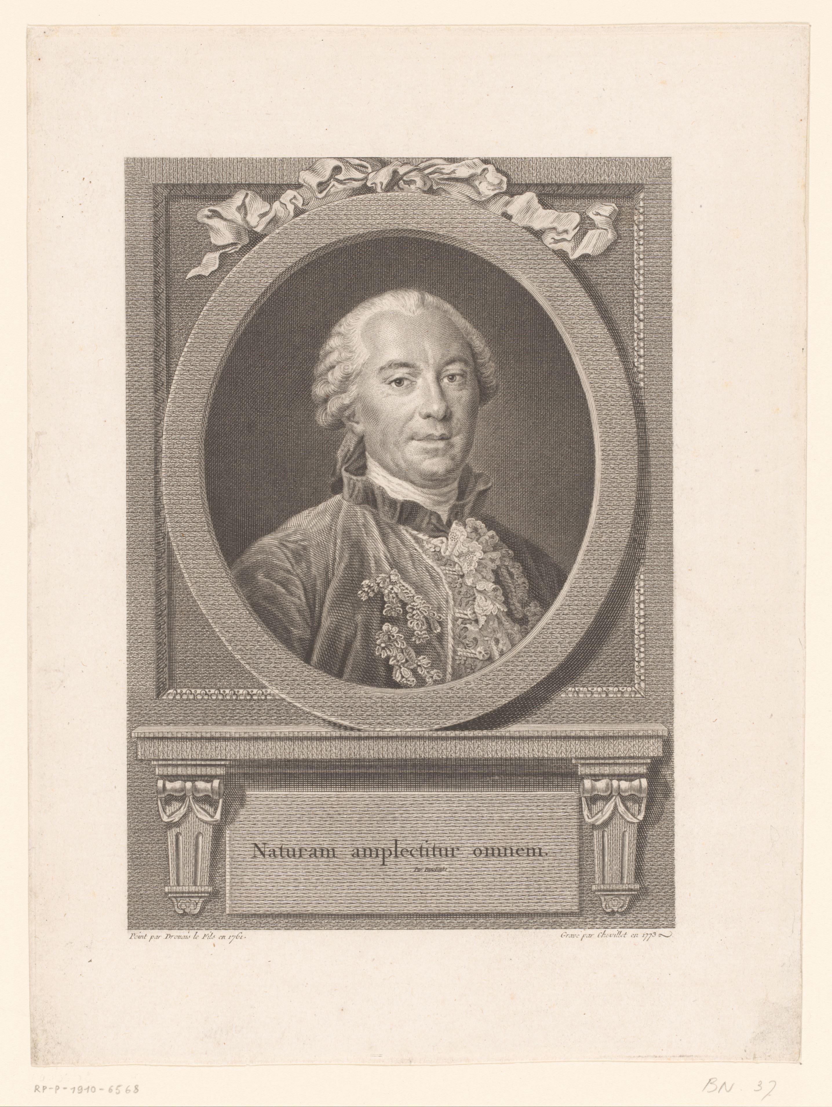 Portret van Georges-Louis Leclerc de Buffon