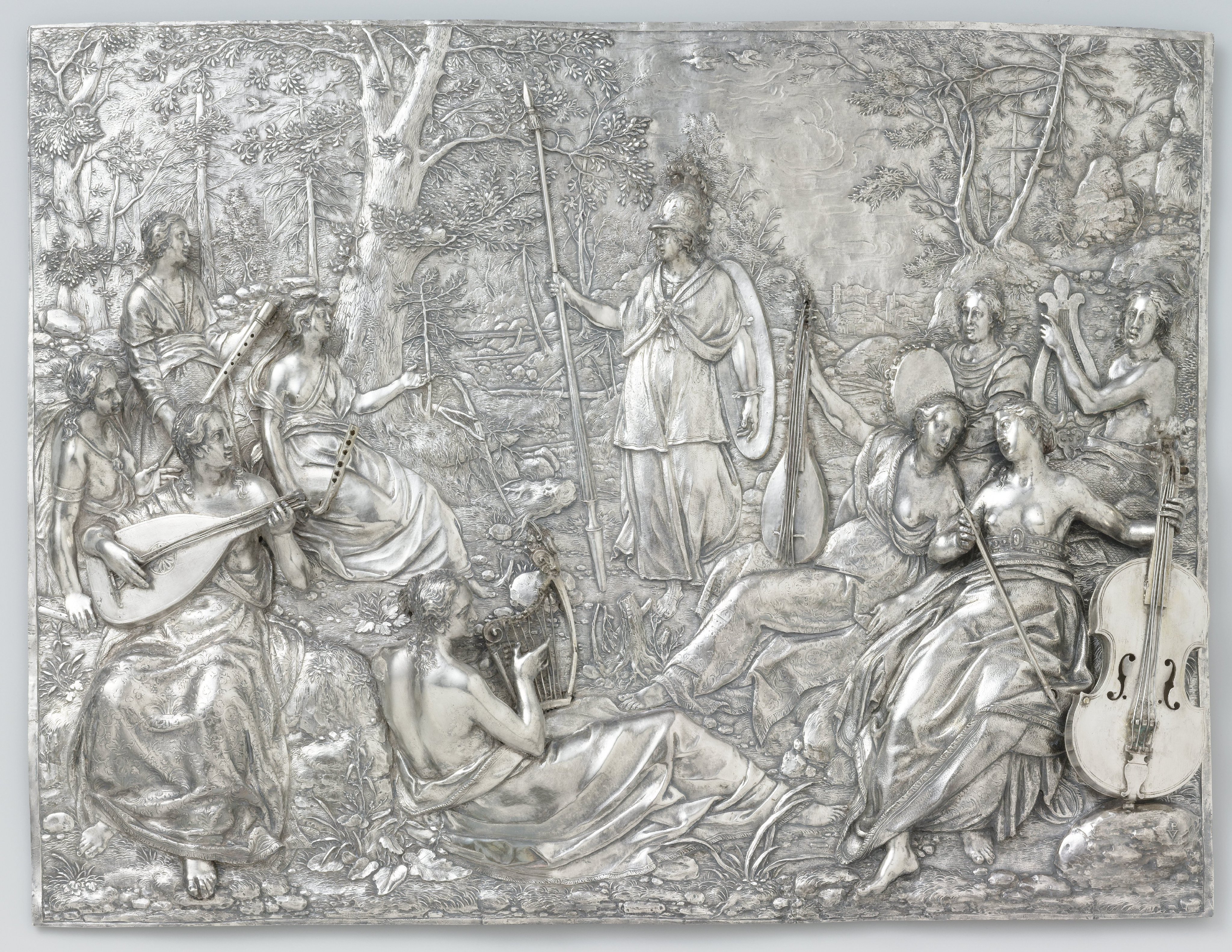 Minerva and the Muses
