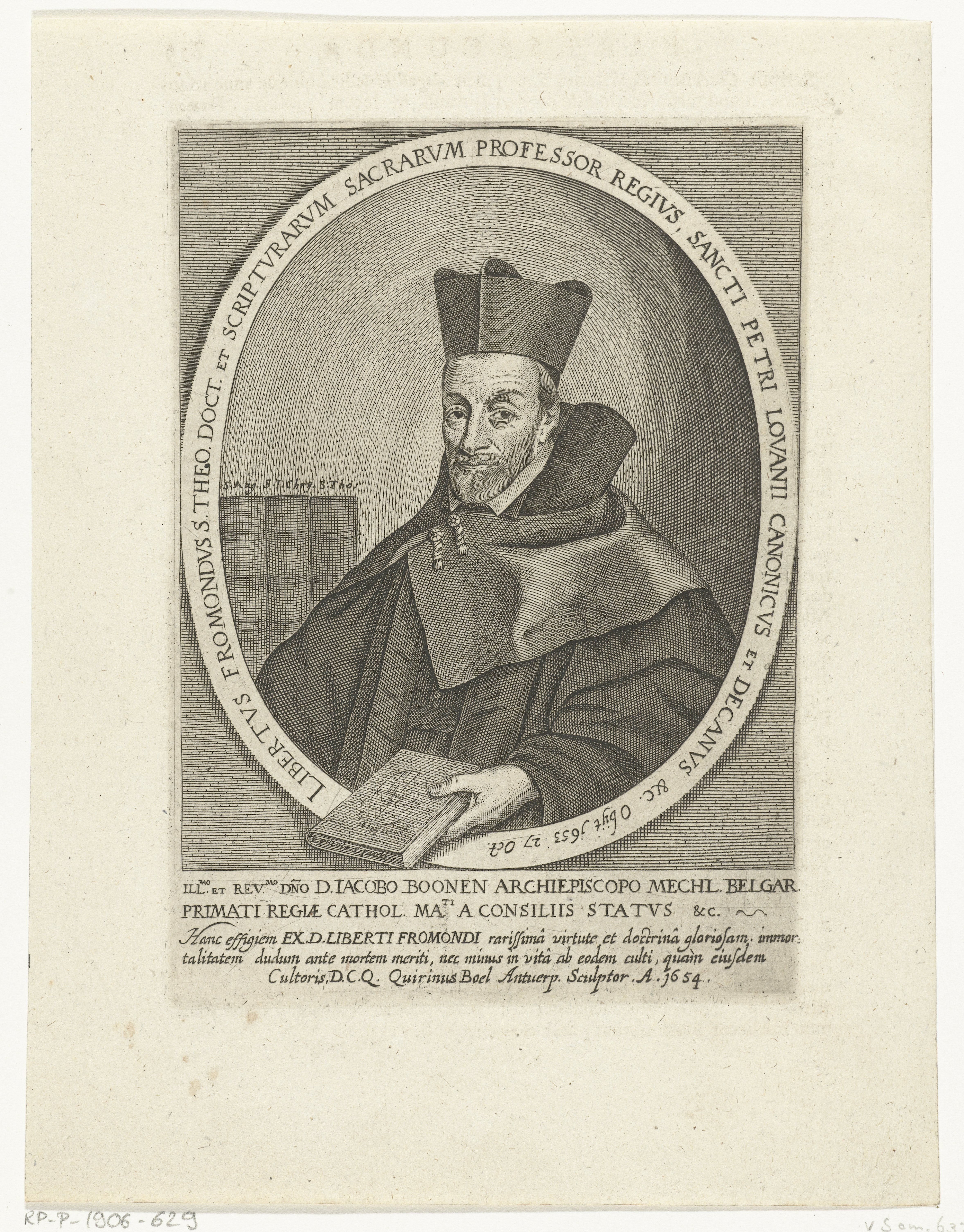 Portret van Libert Froidmont