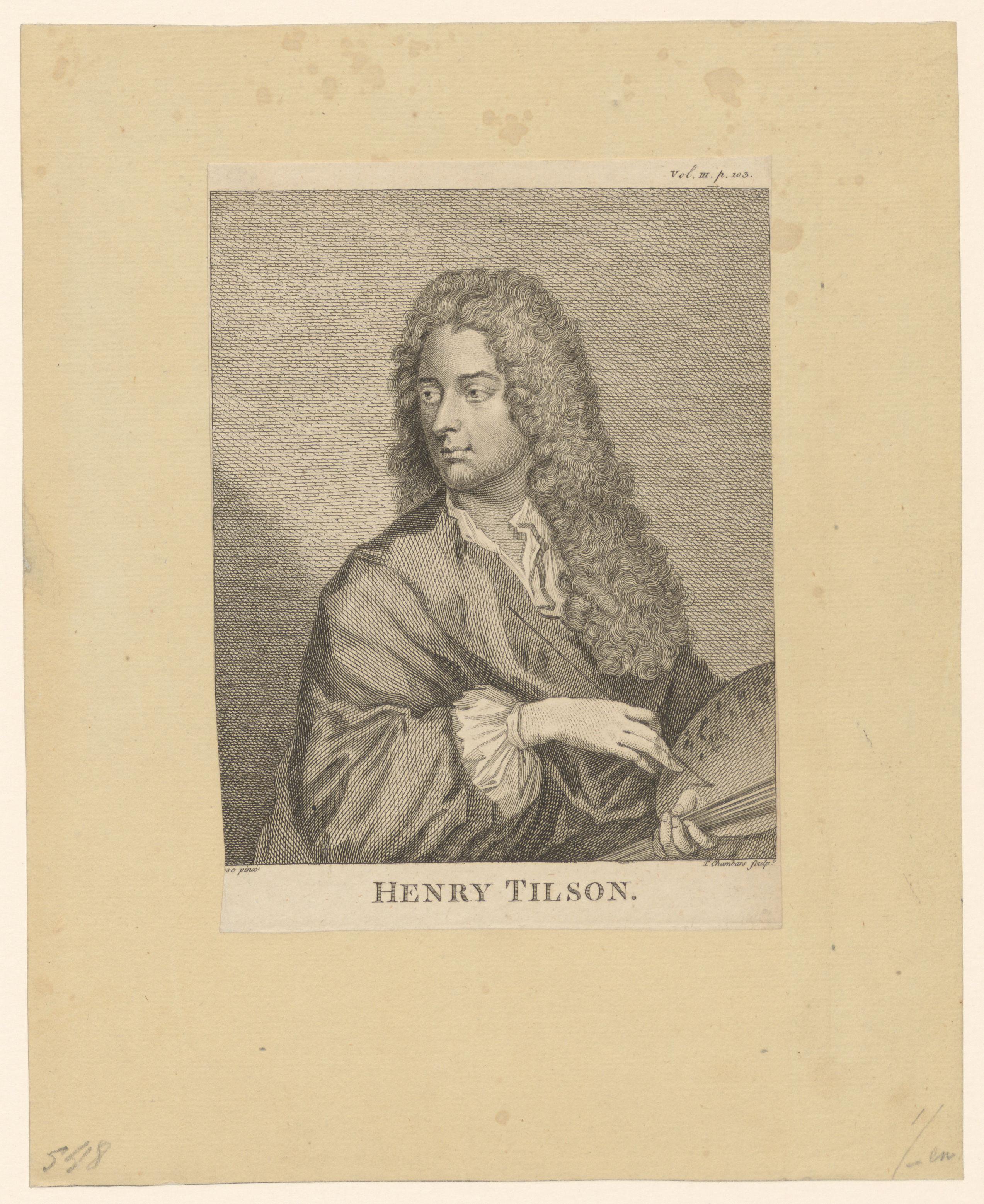 Portret van Henry Tilson