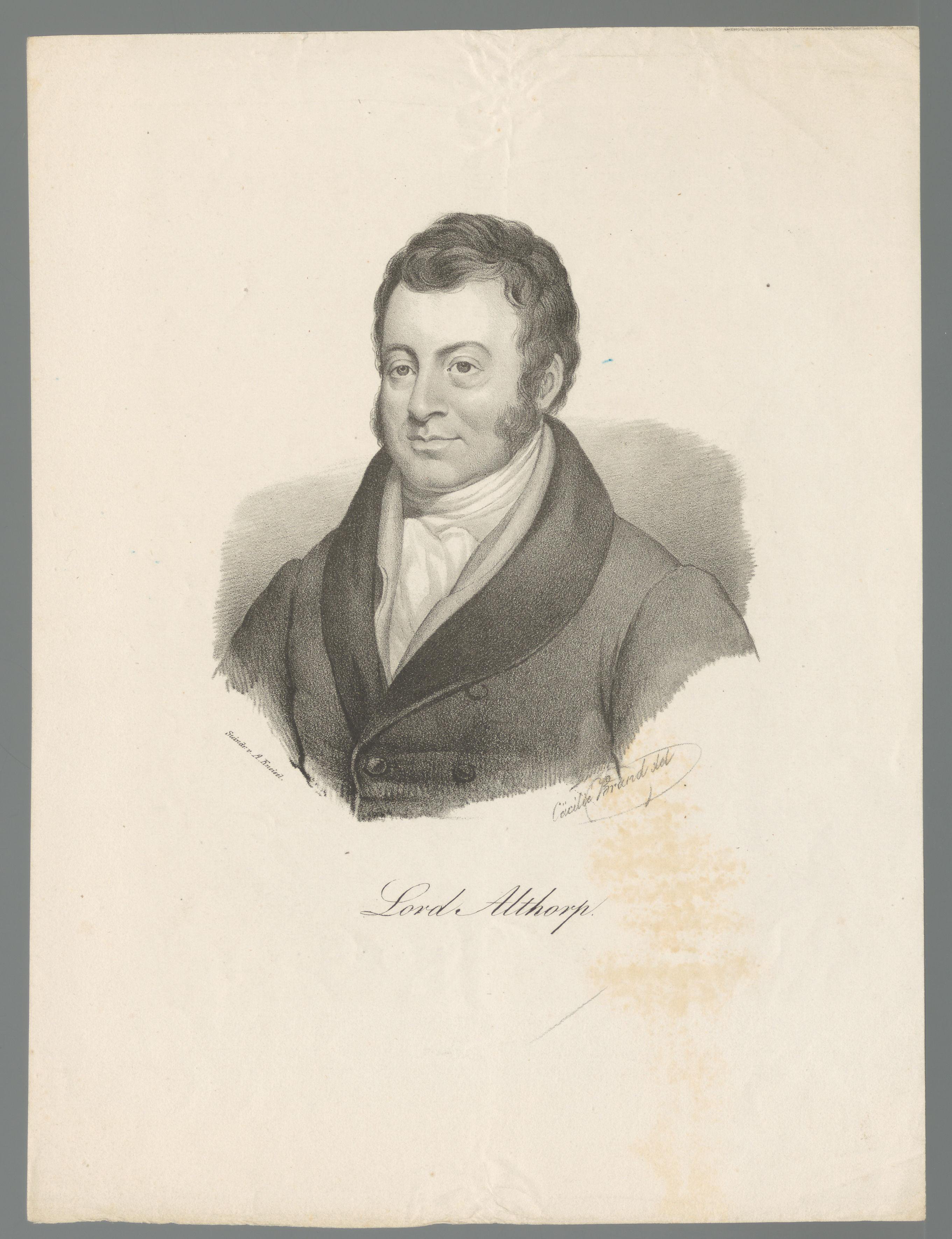 Portret van John Charles Spencer
