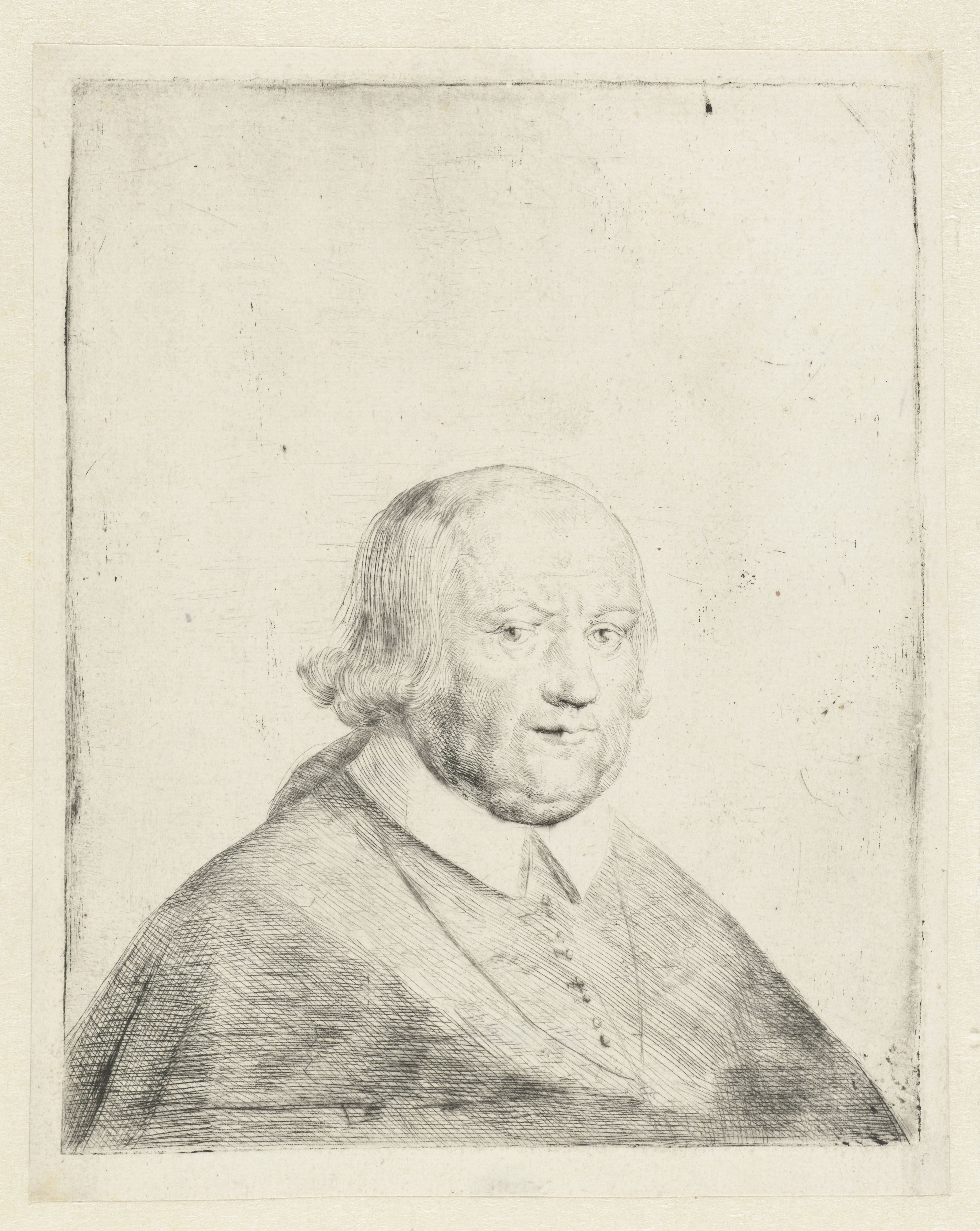 Portret van een geestelijke
