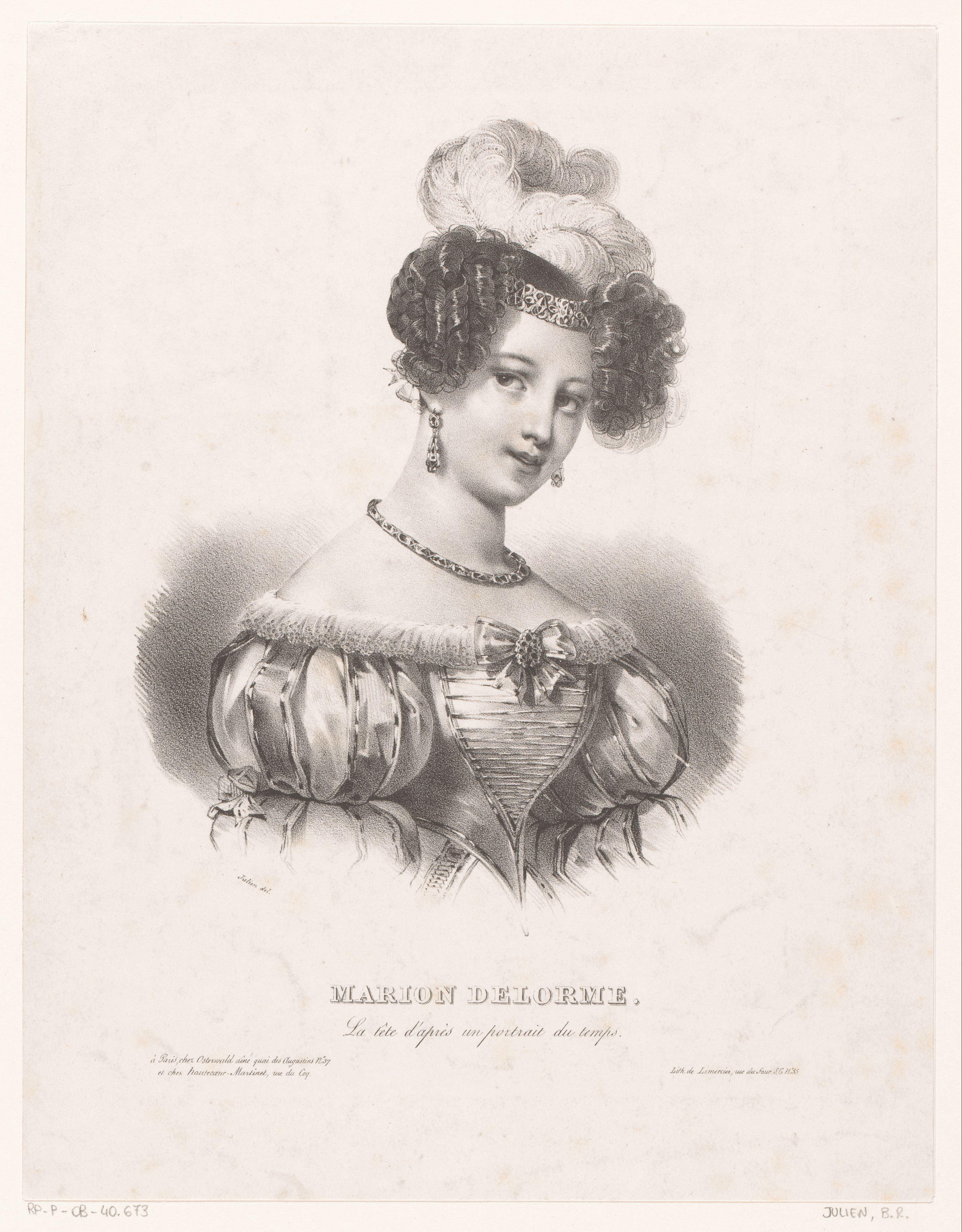 Portret van Marion Delorme