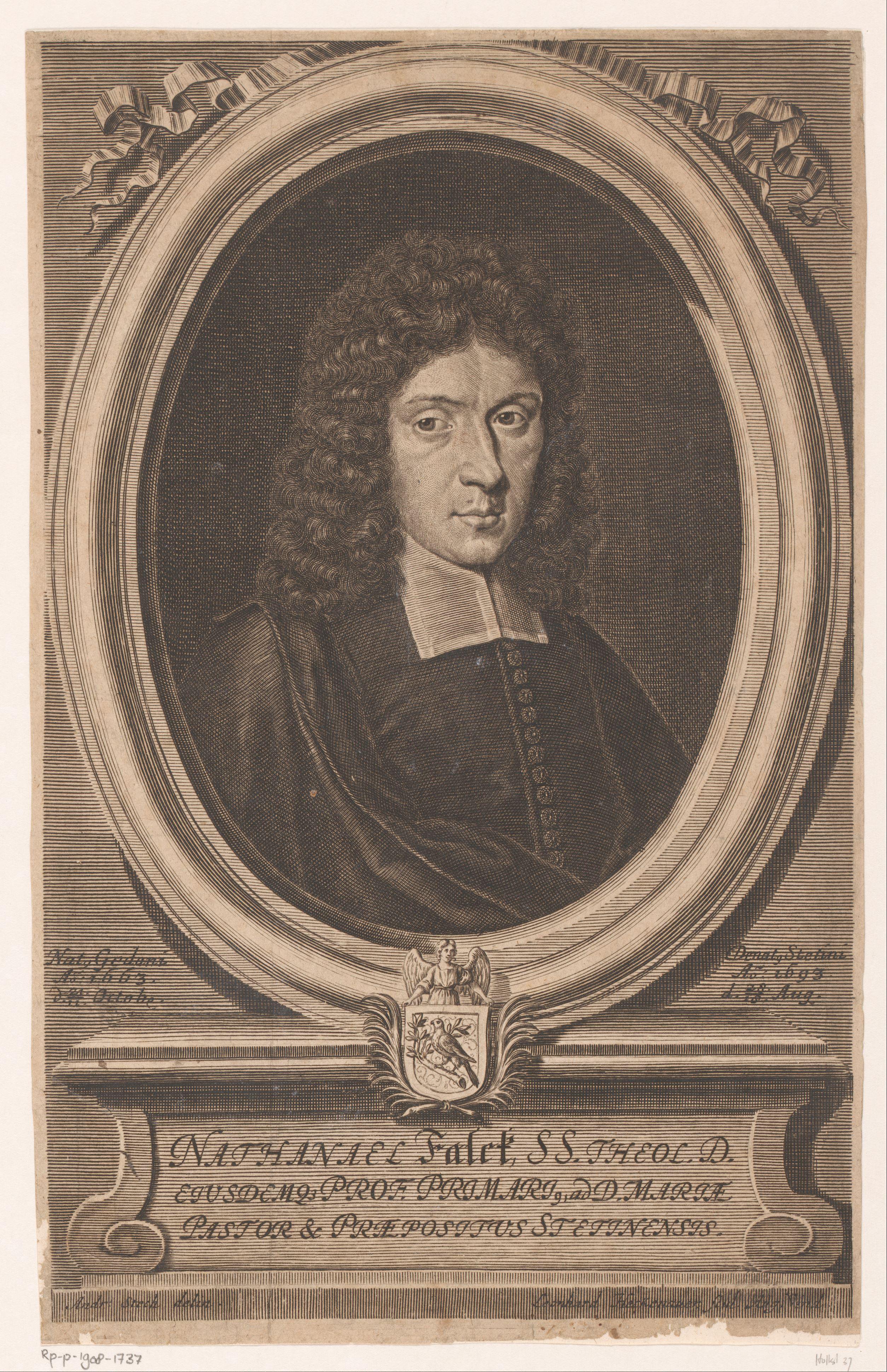 Portret van Nathanael Falck