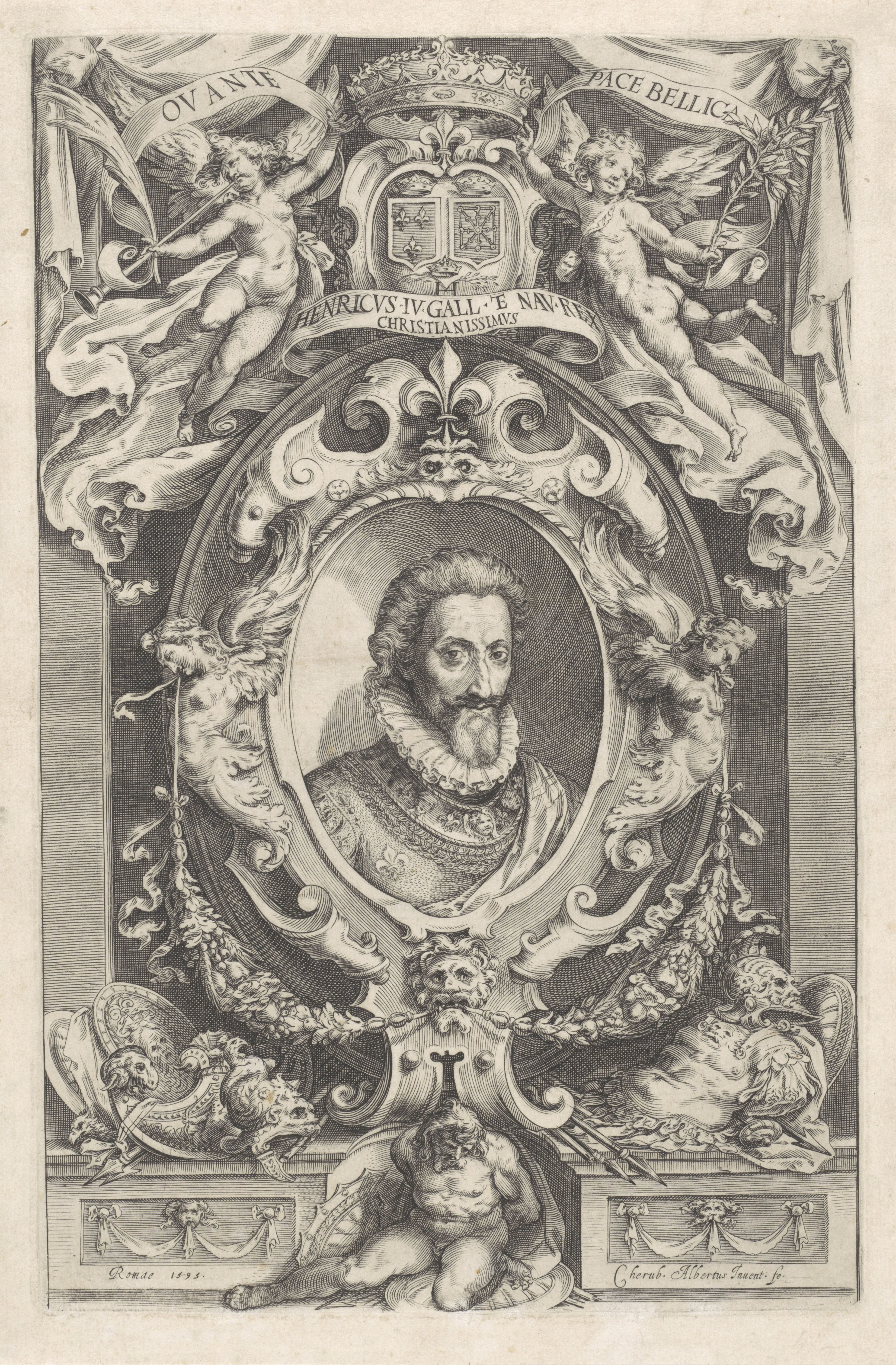 Portret van Hendrik IV, koning van Frankrijk