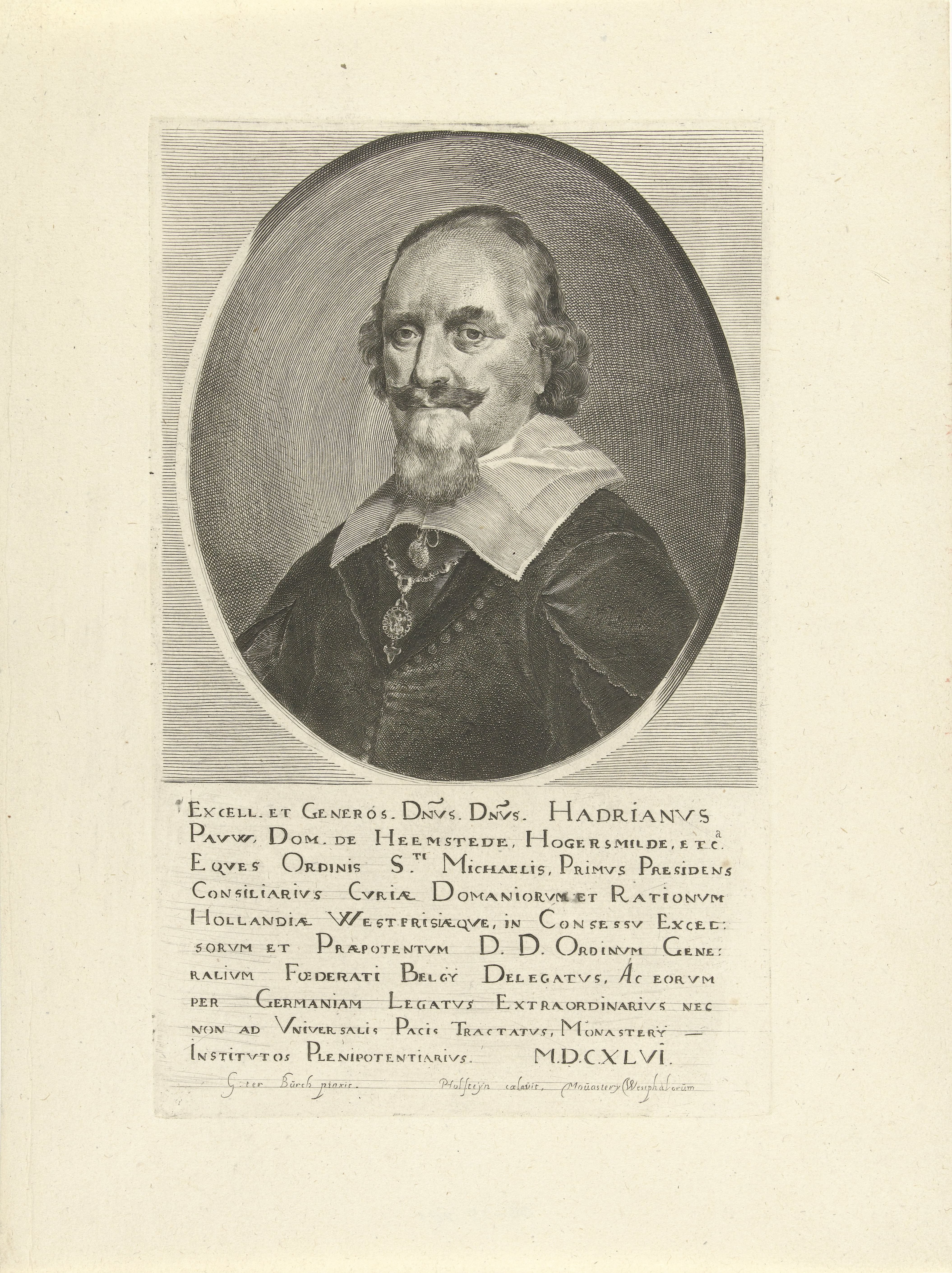 Portret van Adriaen Pauw