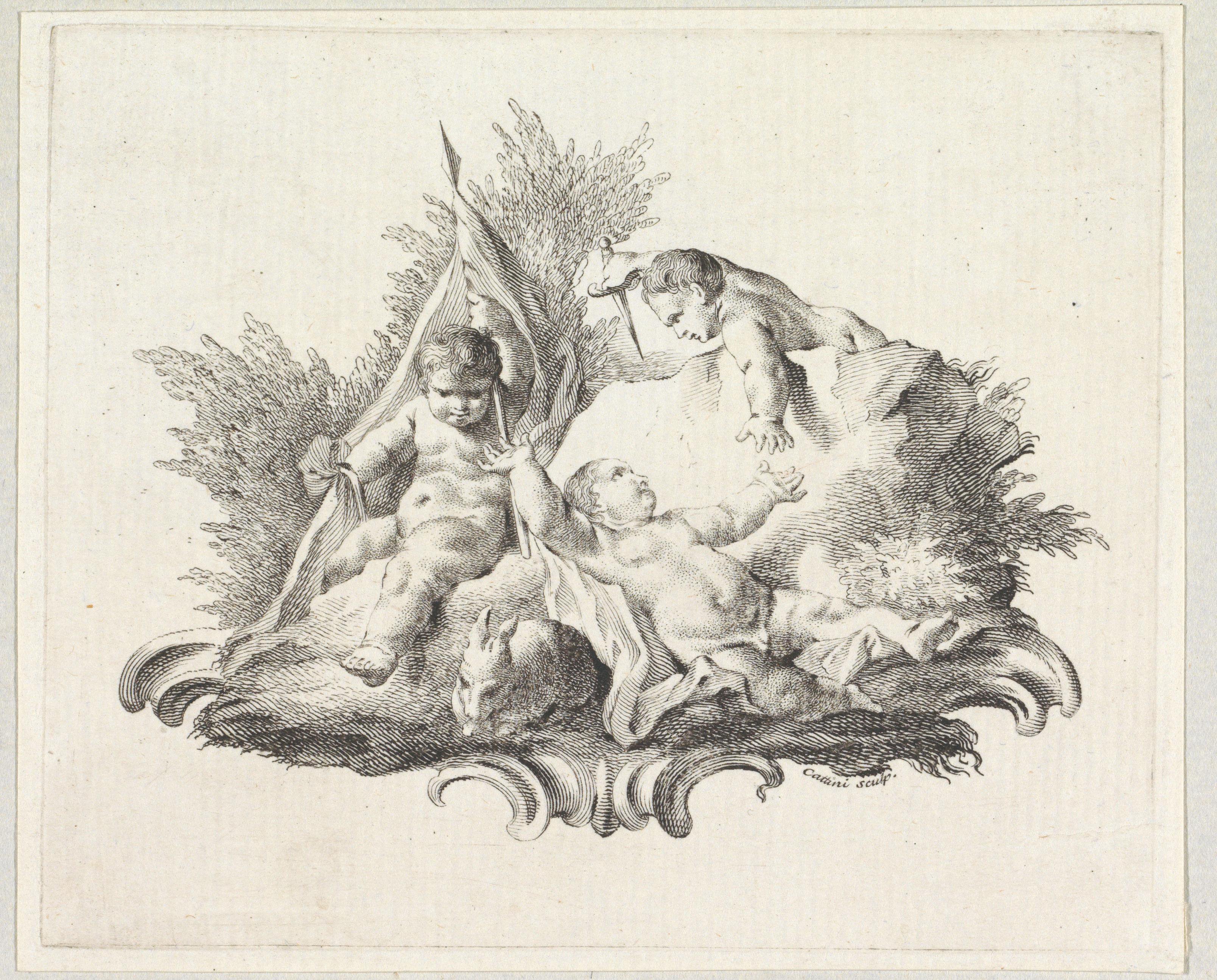 Drie putti