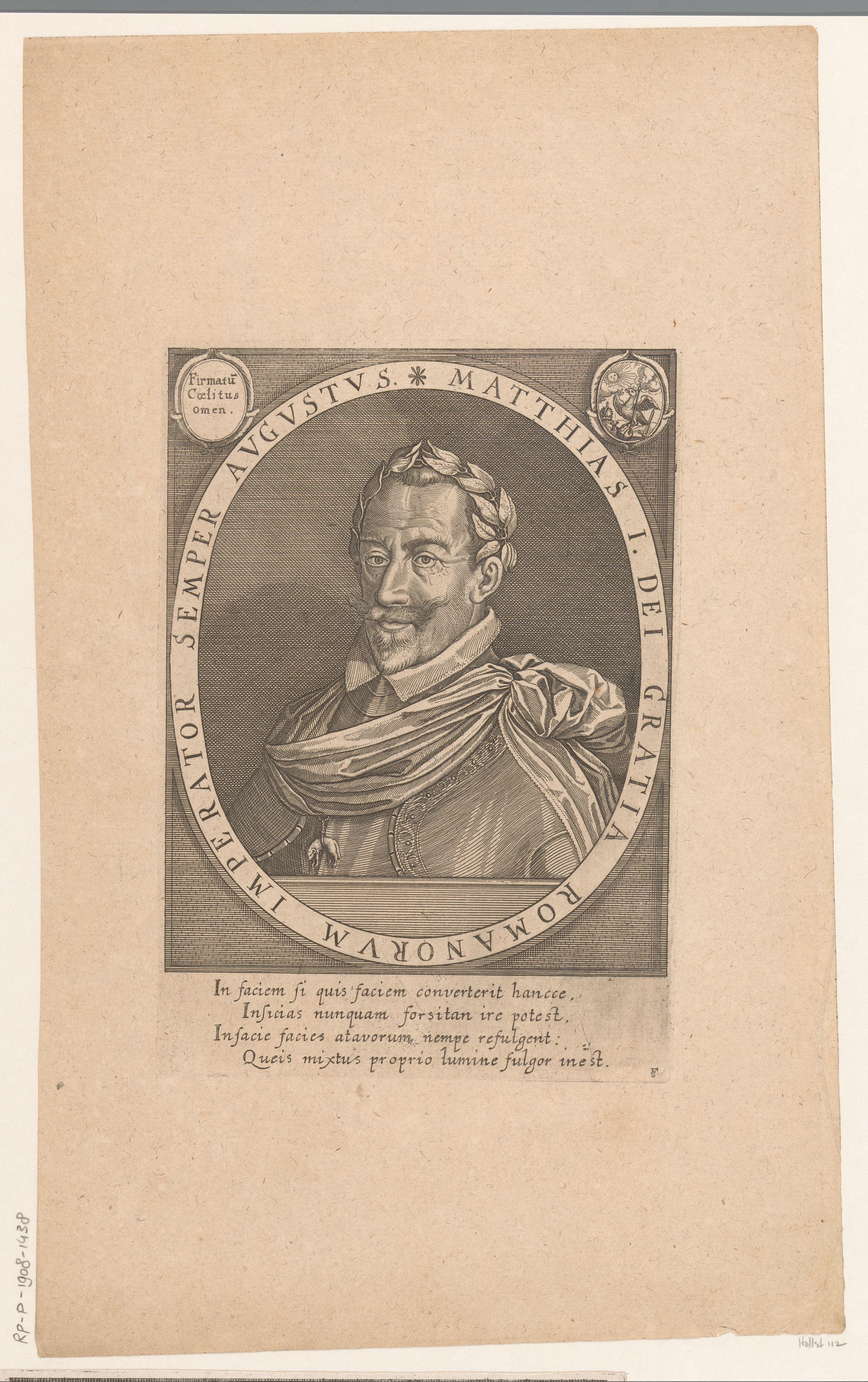Portret van keizer Matthias