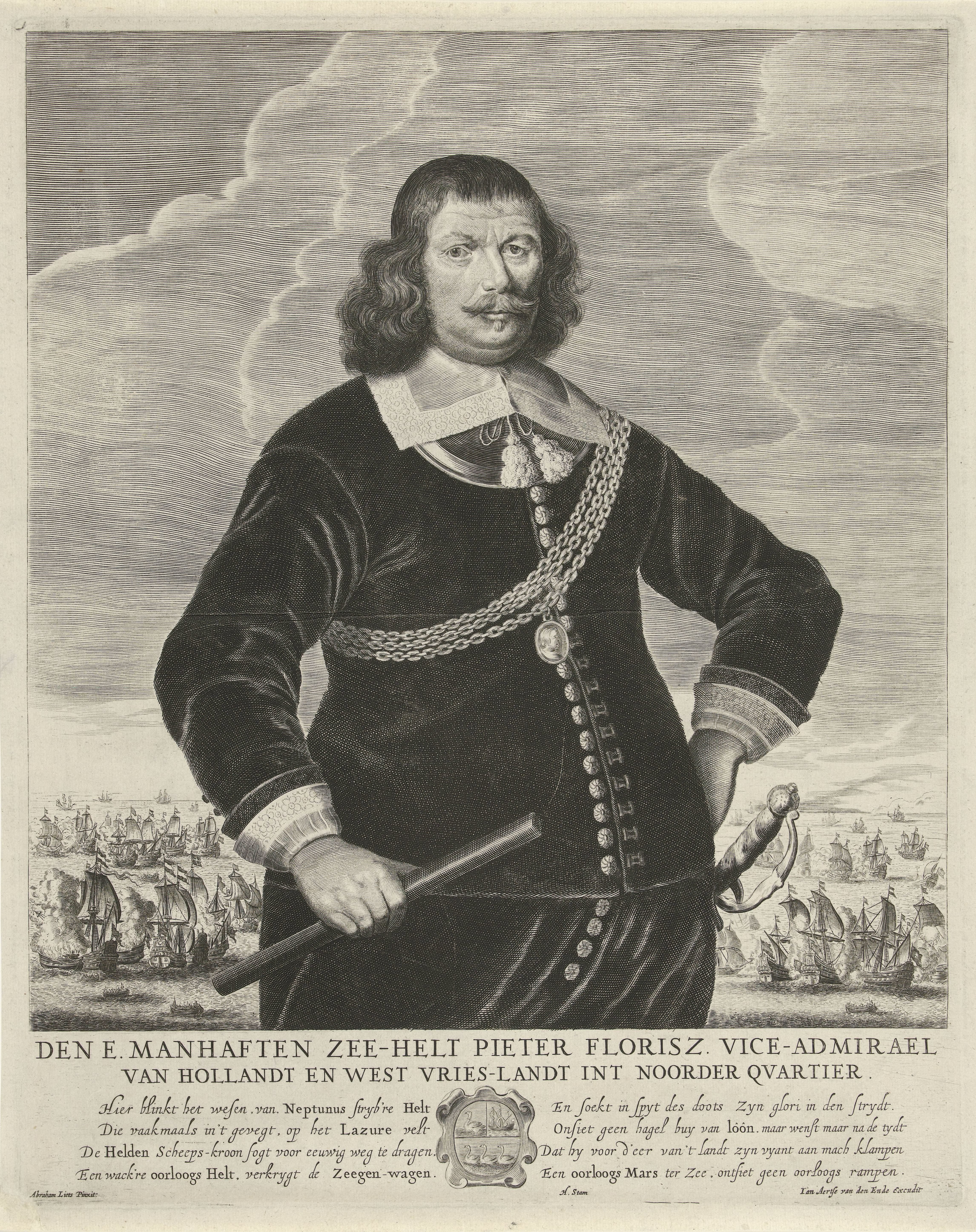 Portret van Pieter Florisse