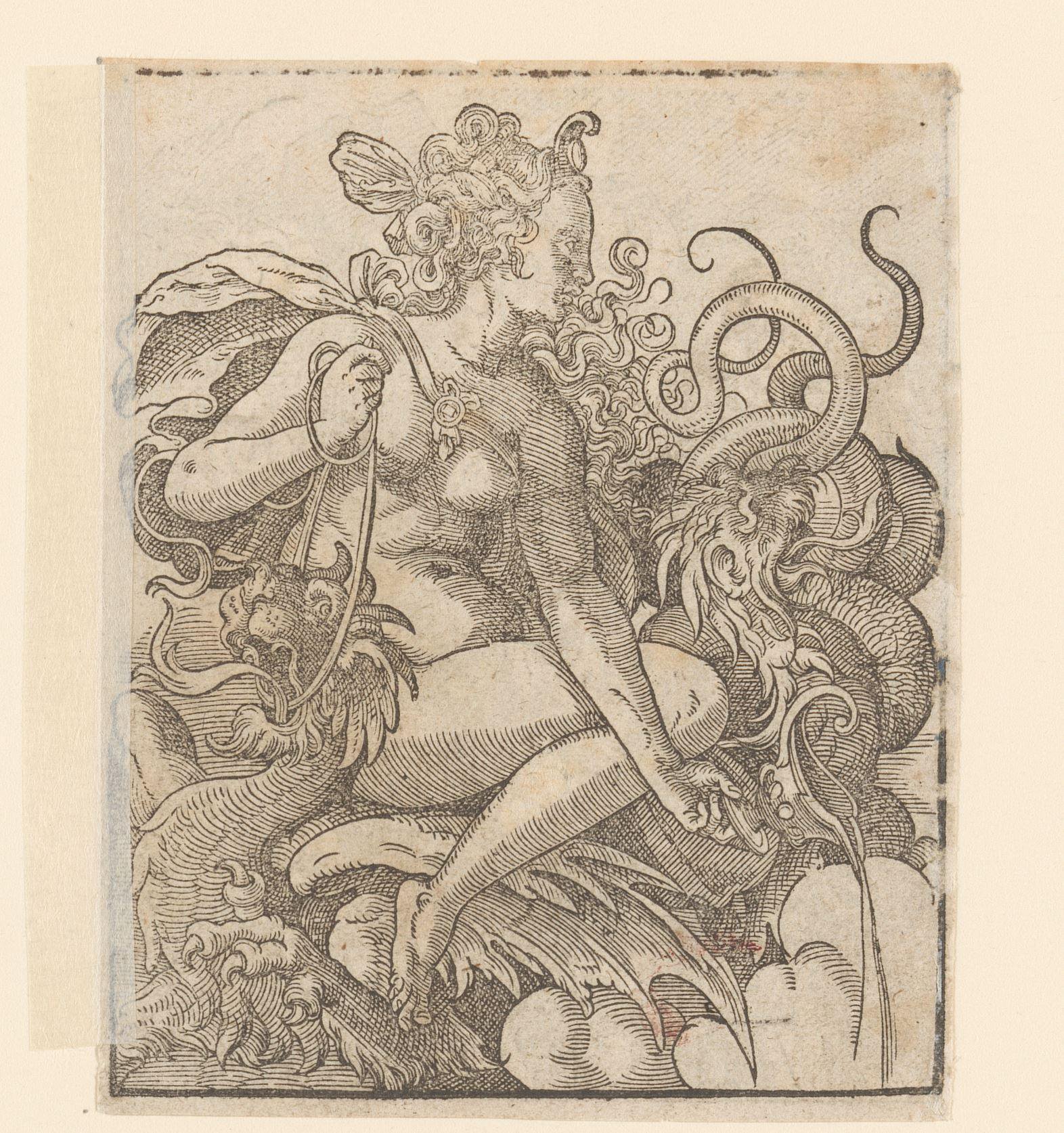 Medea gedragen door draken