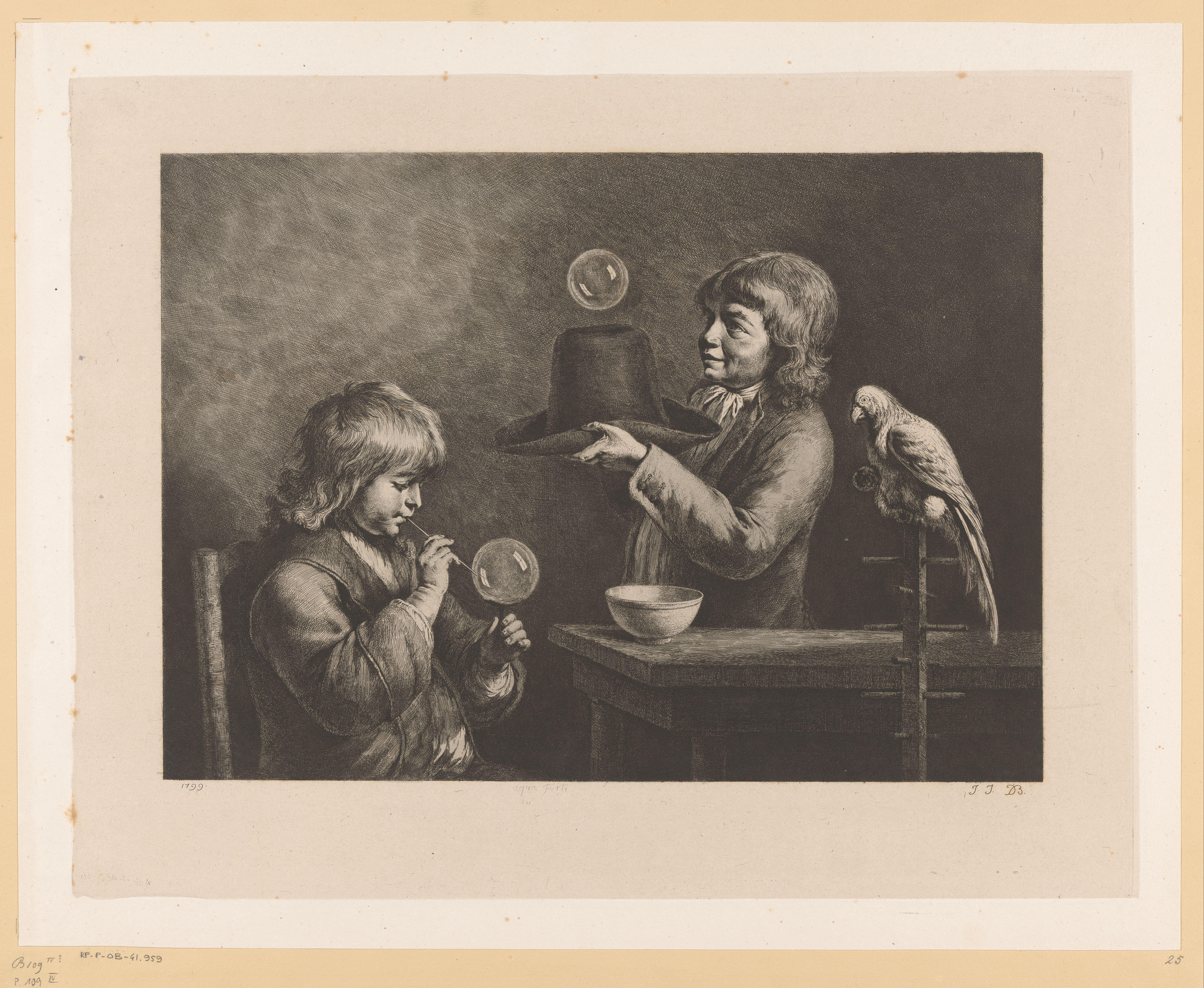 Bellenblazende jongens