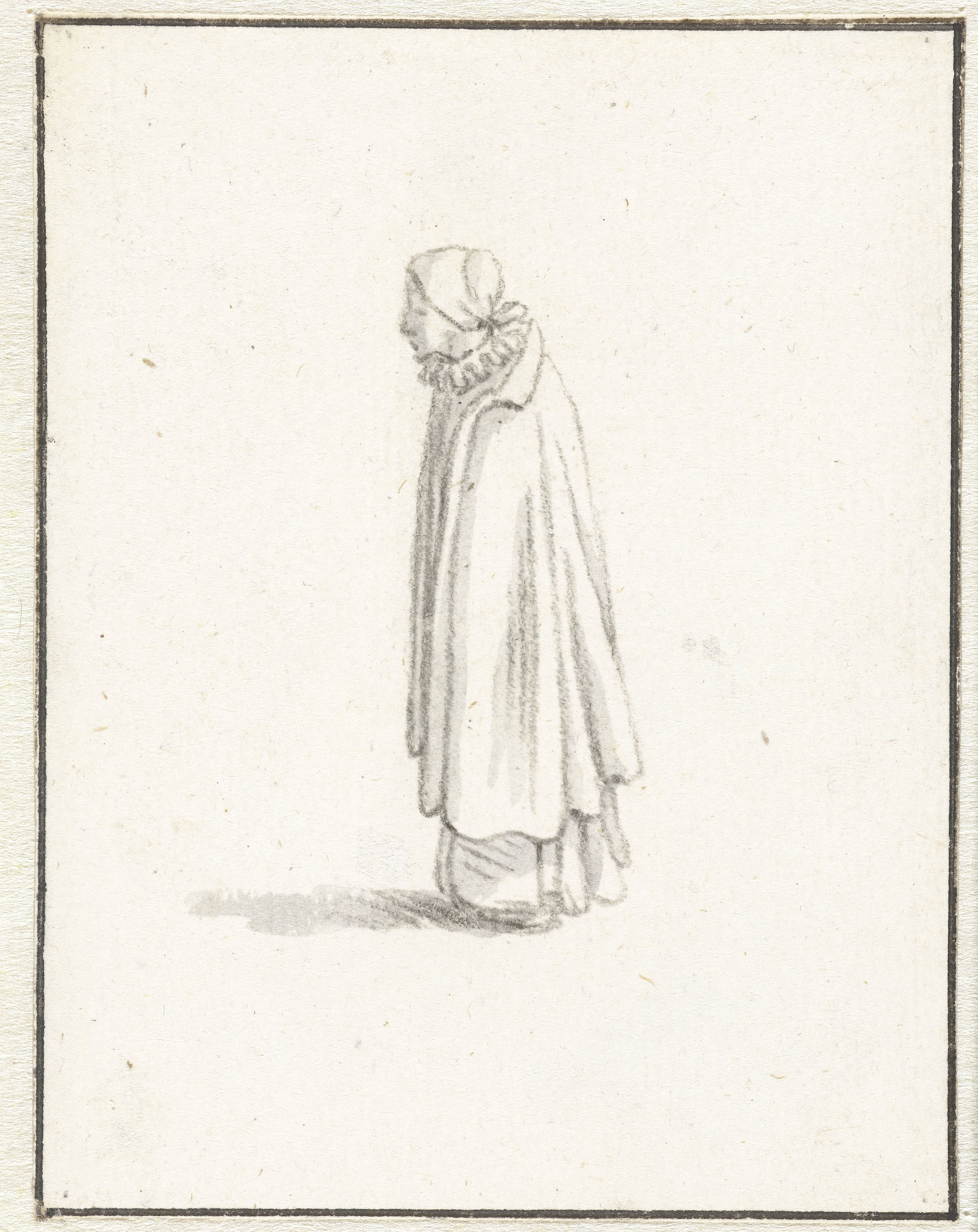Lopende vrouw