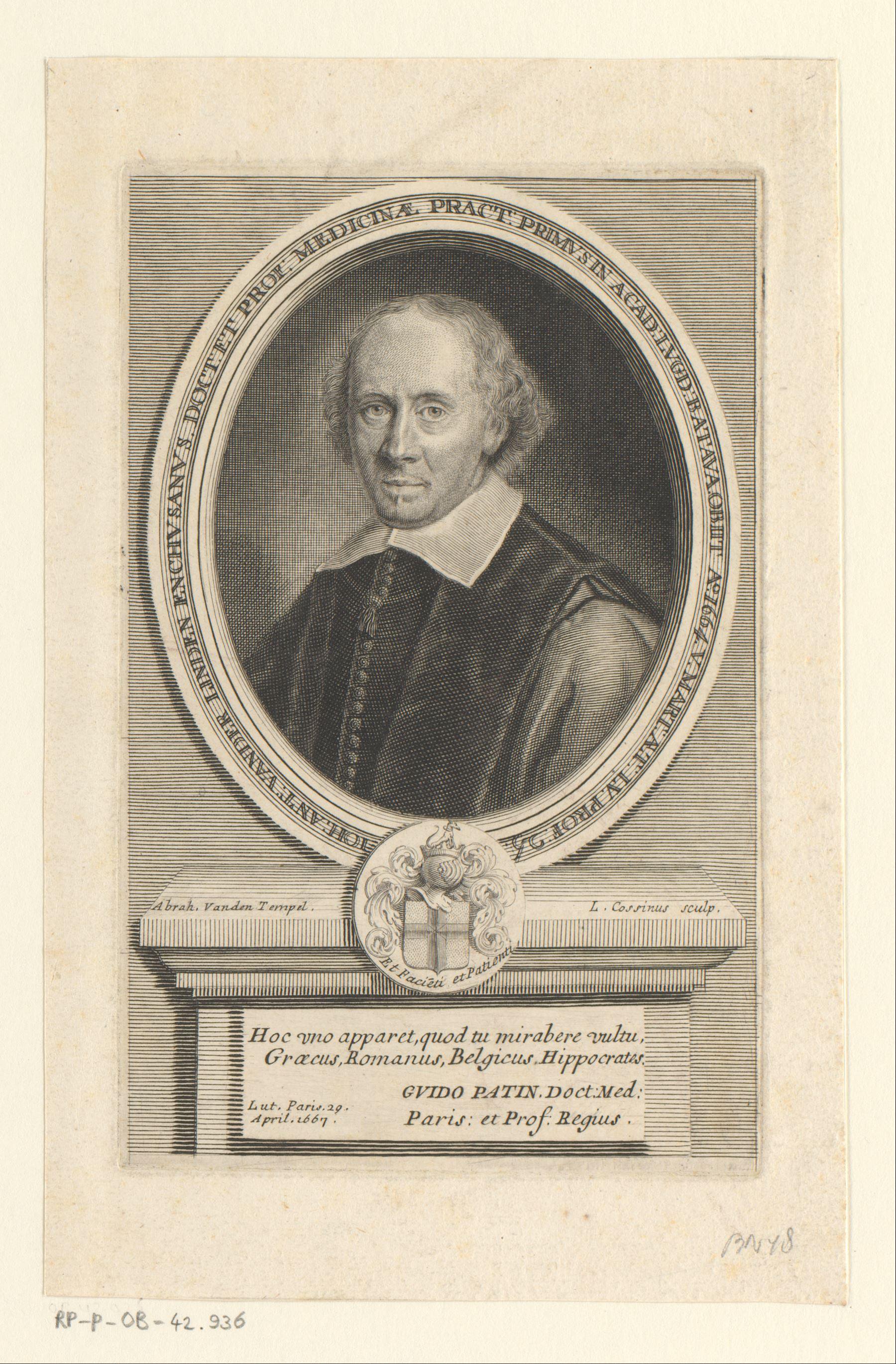 Portret van Jan Antonides van der Linden