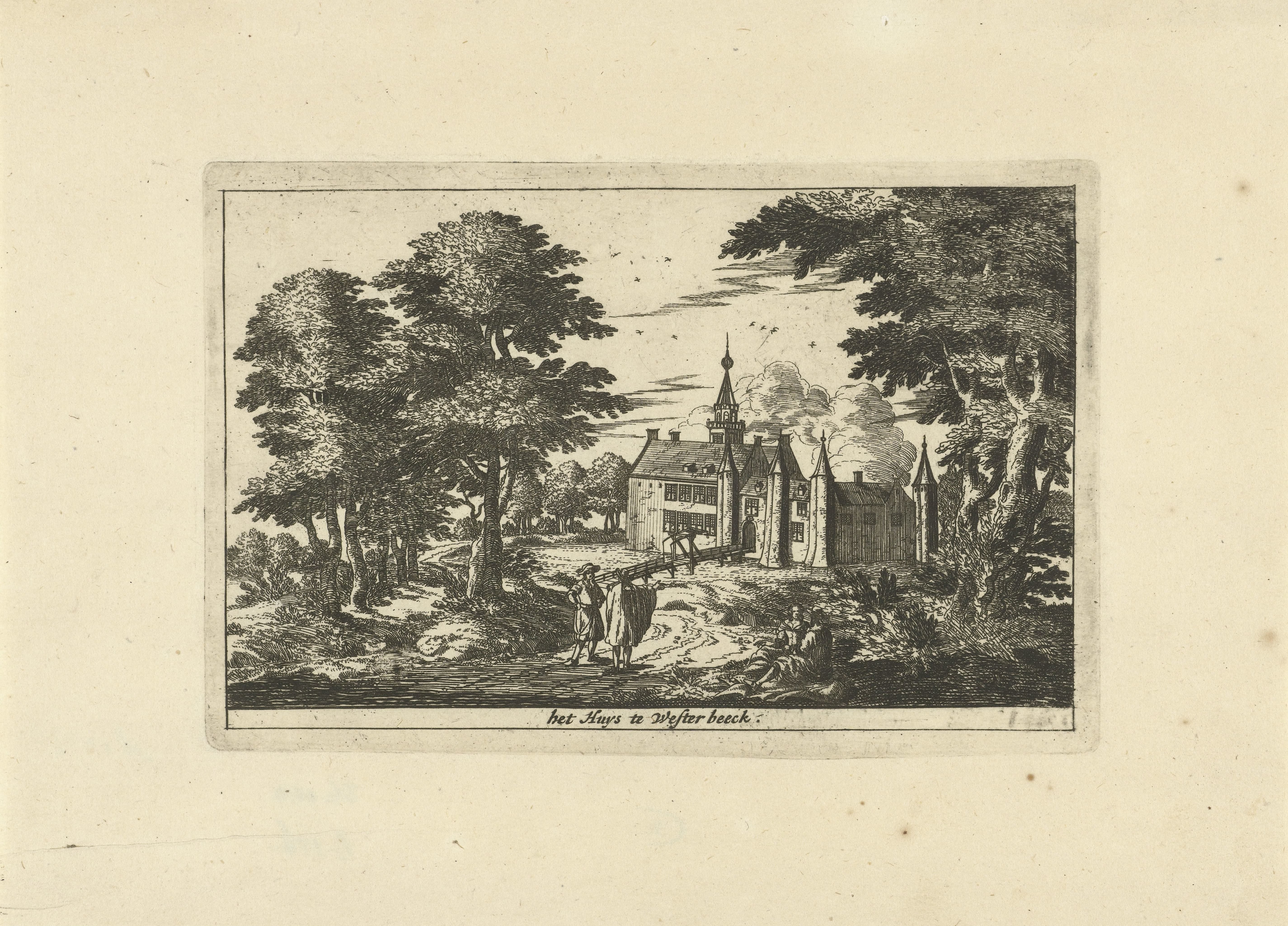 Gezicht op Kasteel Westerbeek