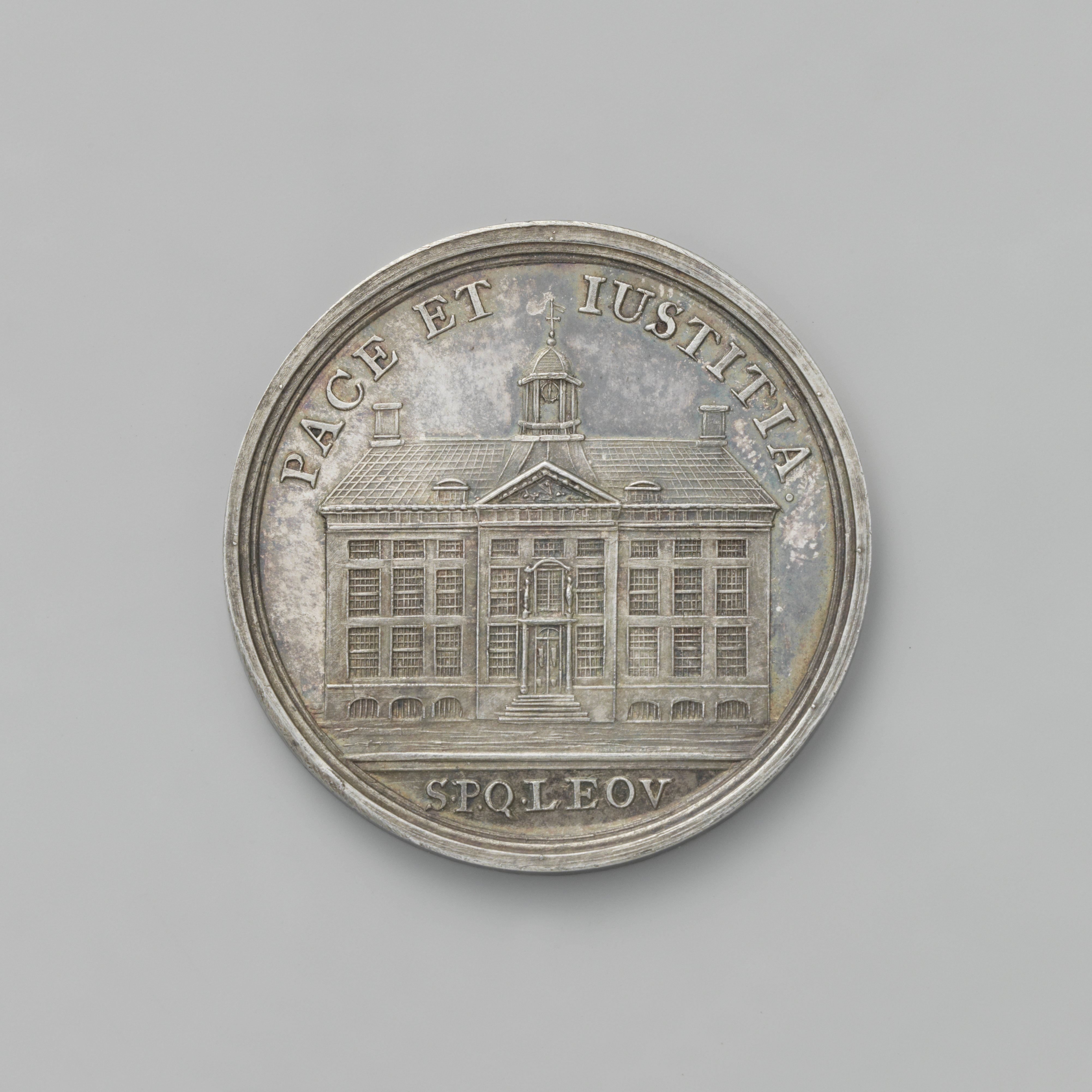 Electiepenning van de stad Leeuwarden, penning voor de leden van de Vroedschap