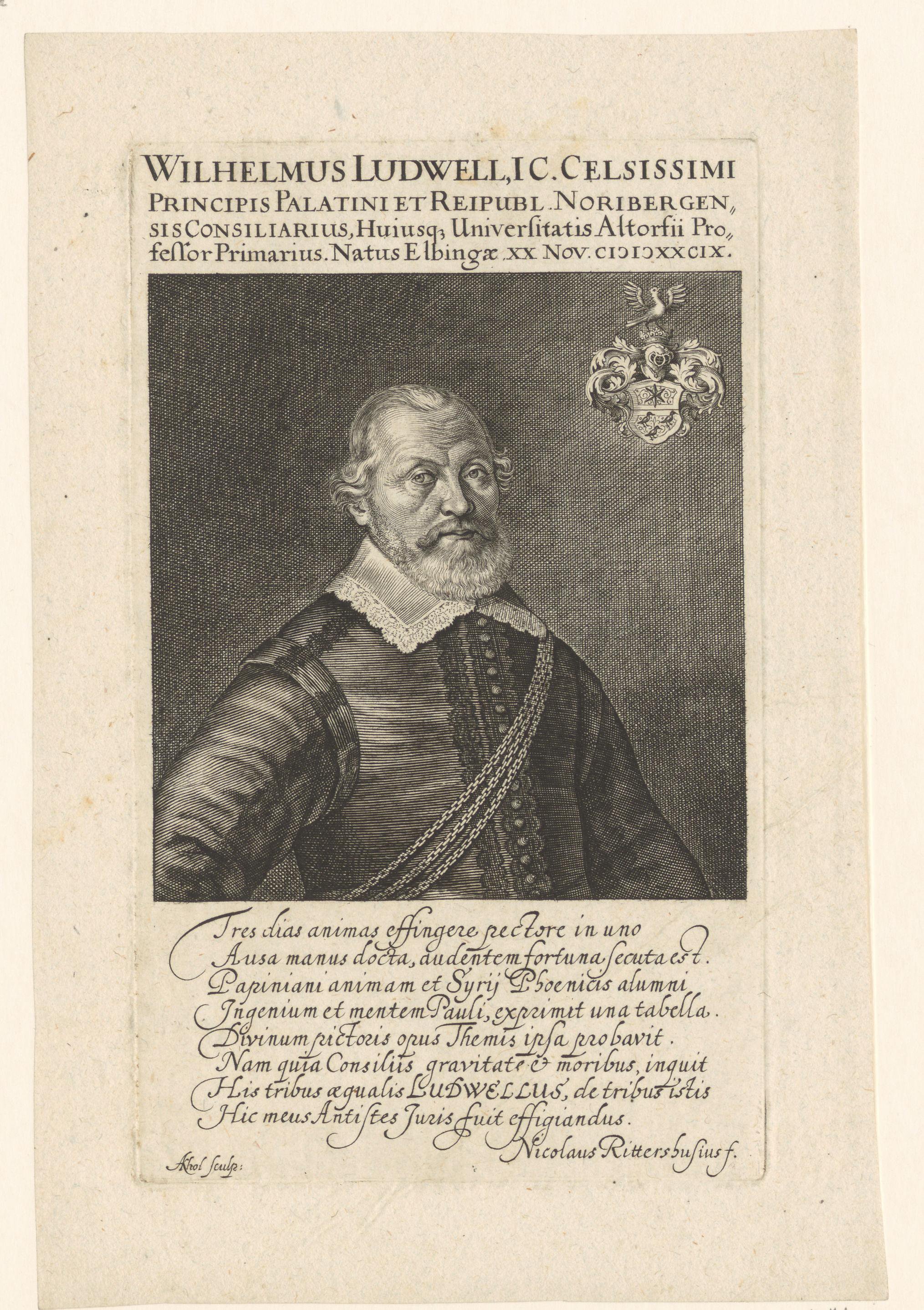 Portret van Wilhelm Ludwell