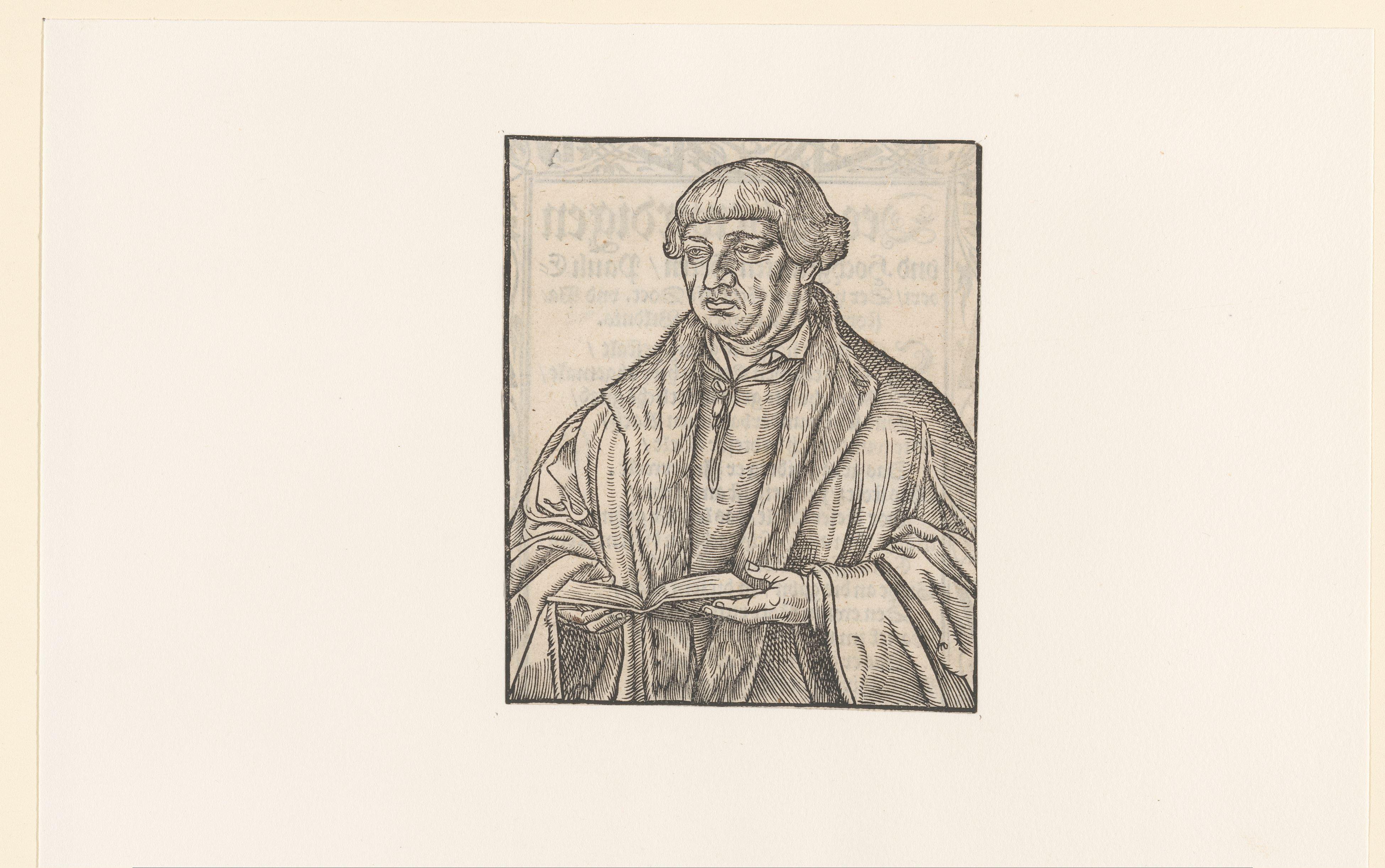 Portret van Johannes Bugenhagen