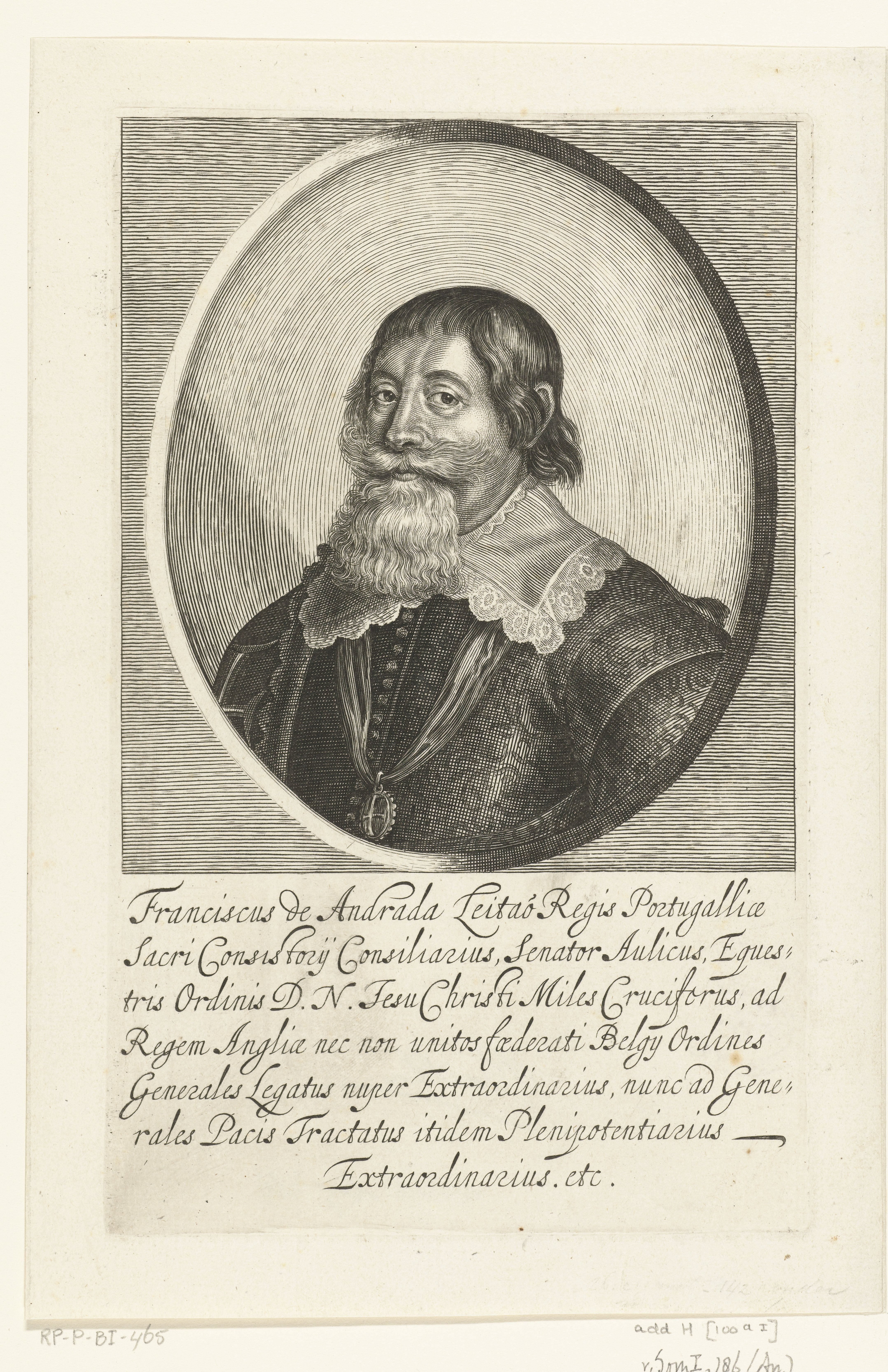 Portret van Franciscus d'Andrade