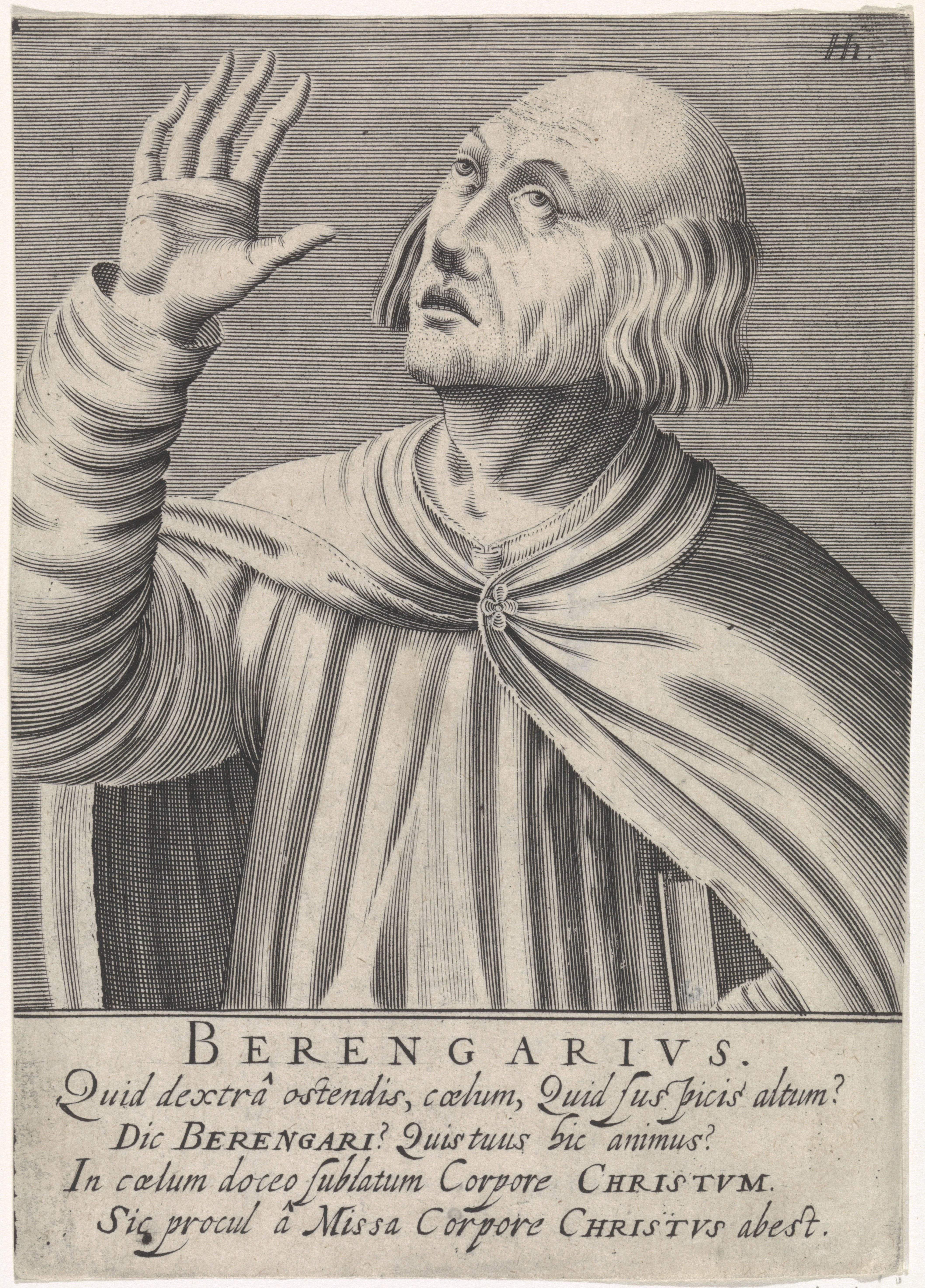 Portret van Archdeacon of Angers Berenger