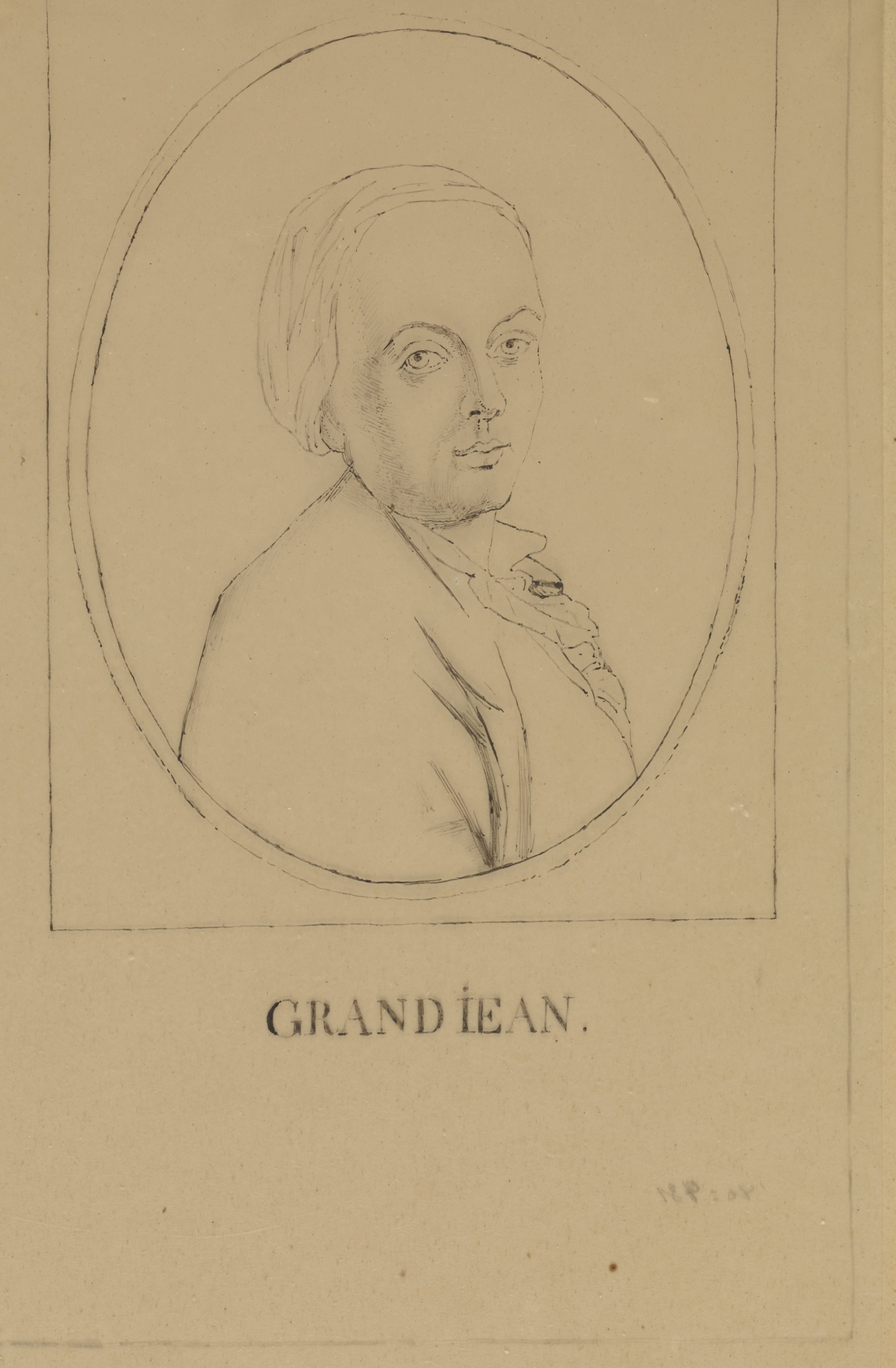 Portret van Jean Grandjean