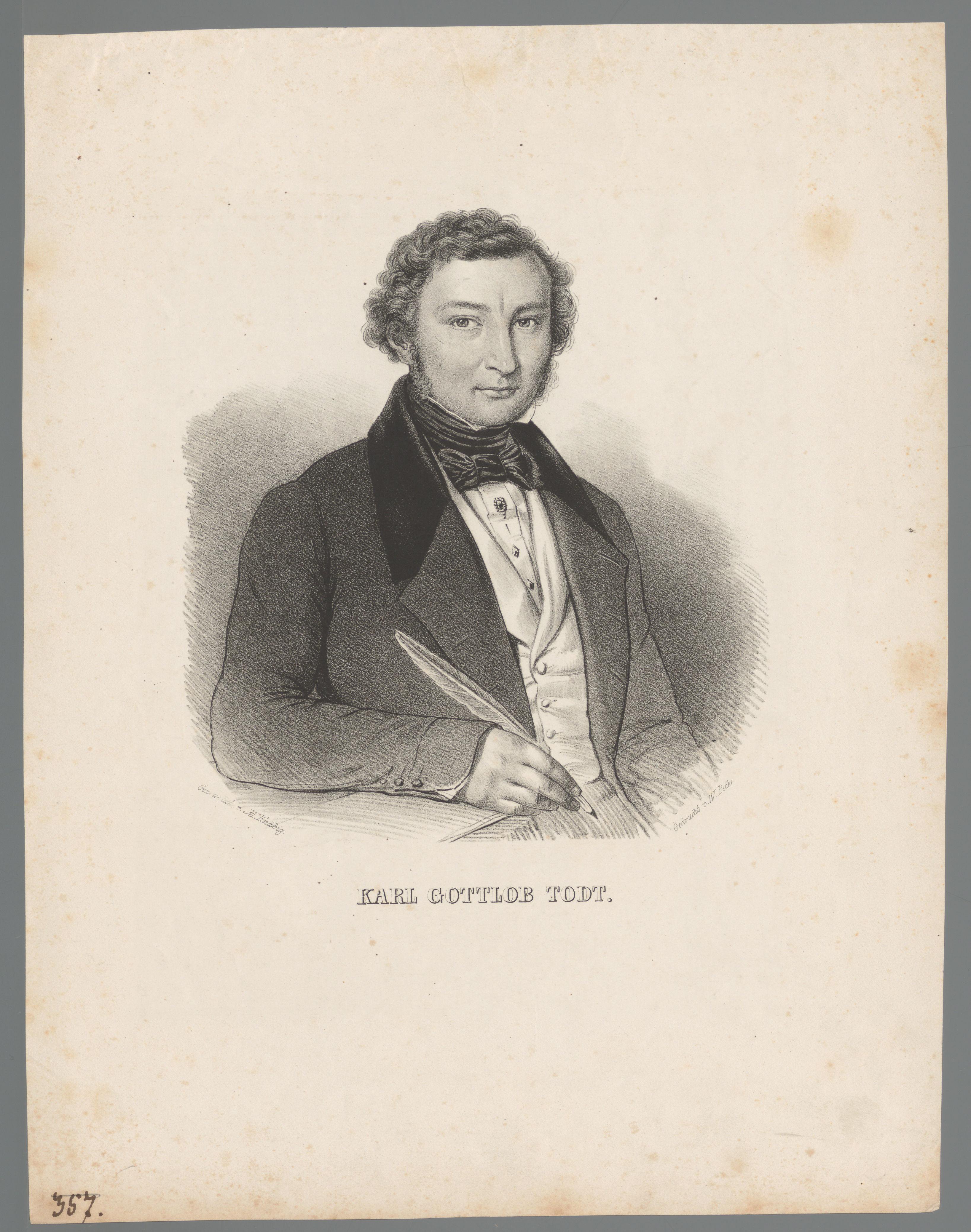 Portret van Karl Gotthelf Todt