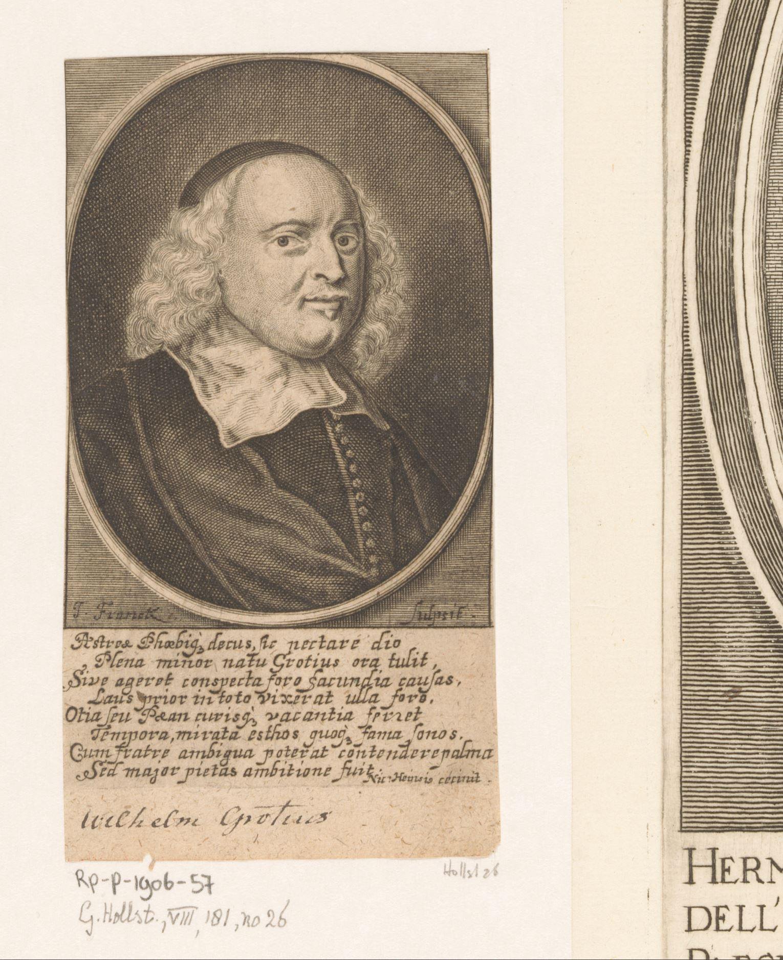 Portret van Willem de Groot