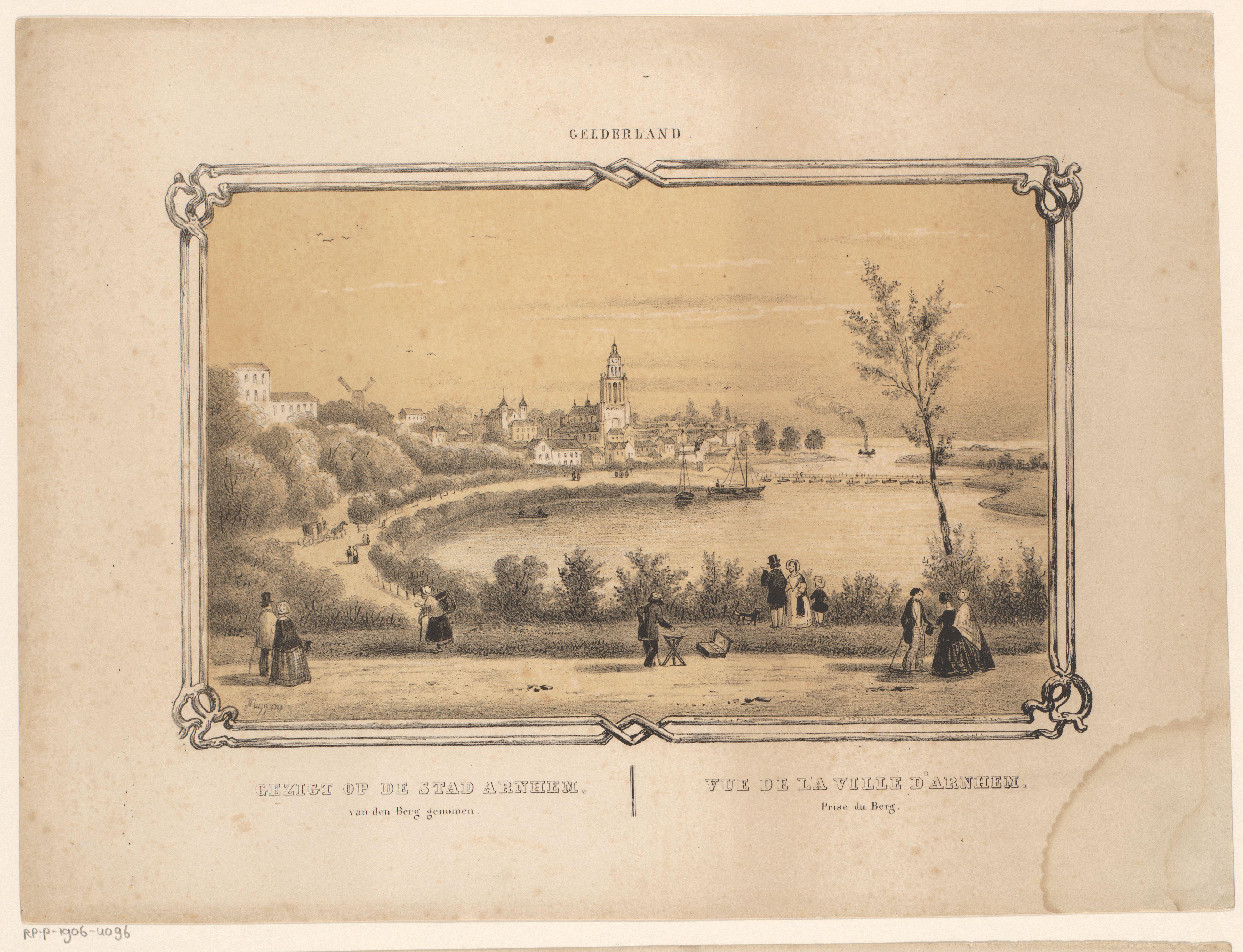 Gezicht op Arnhem