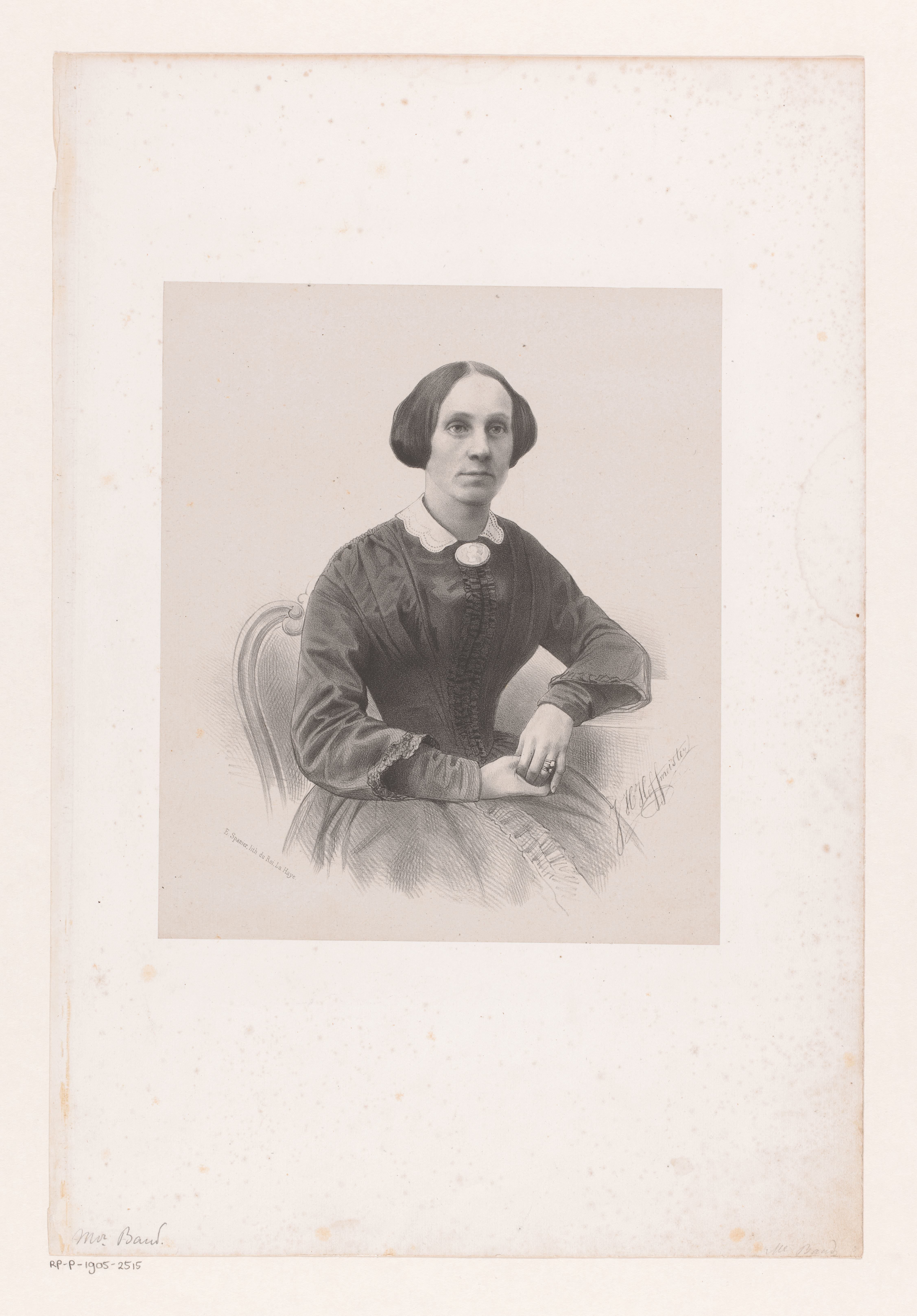 Portret van mevrouw Baud