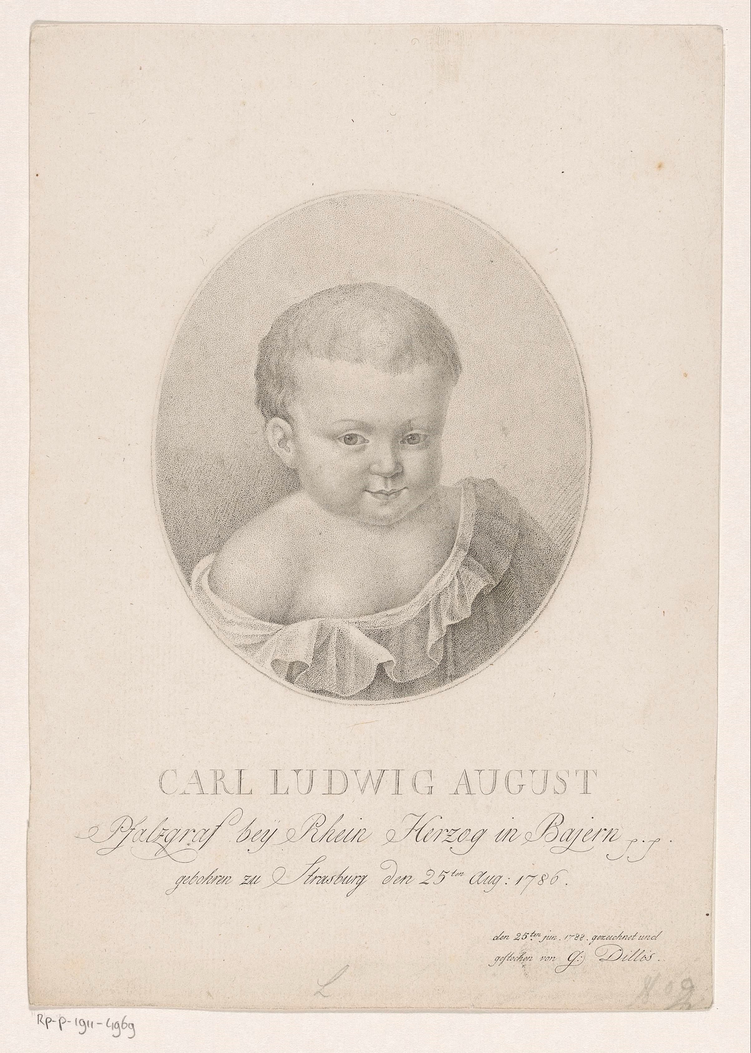 Portret van Lodewijk I van Beieren