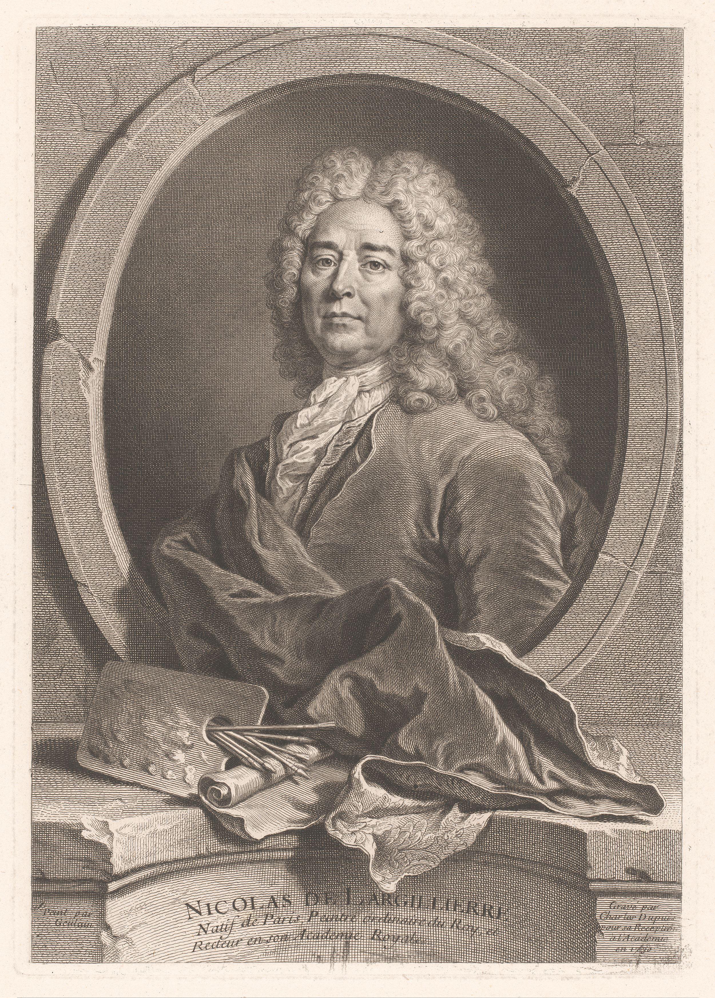 Portret van Nicolas de Largillière
