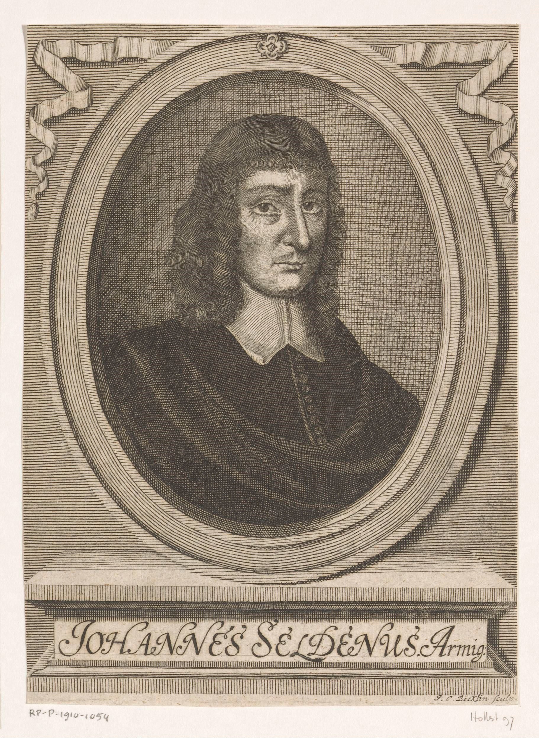 Portret van John Selden