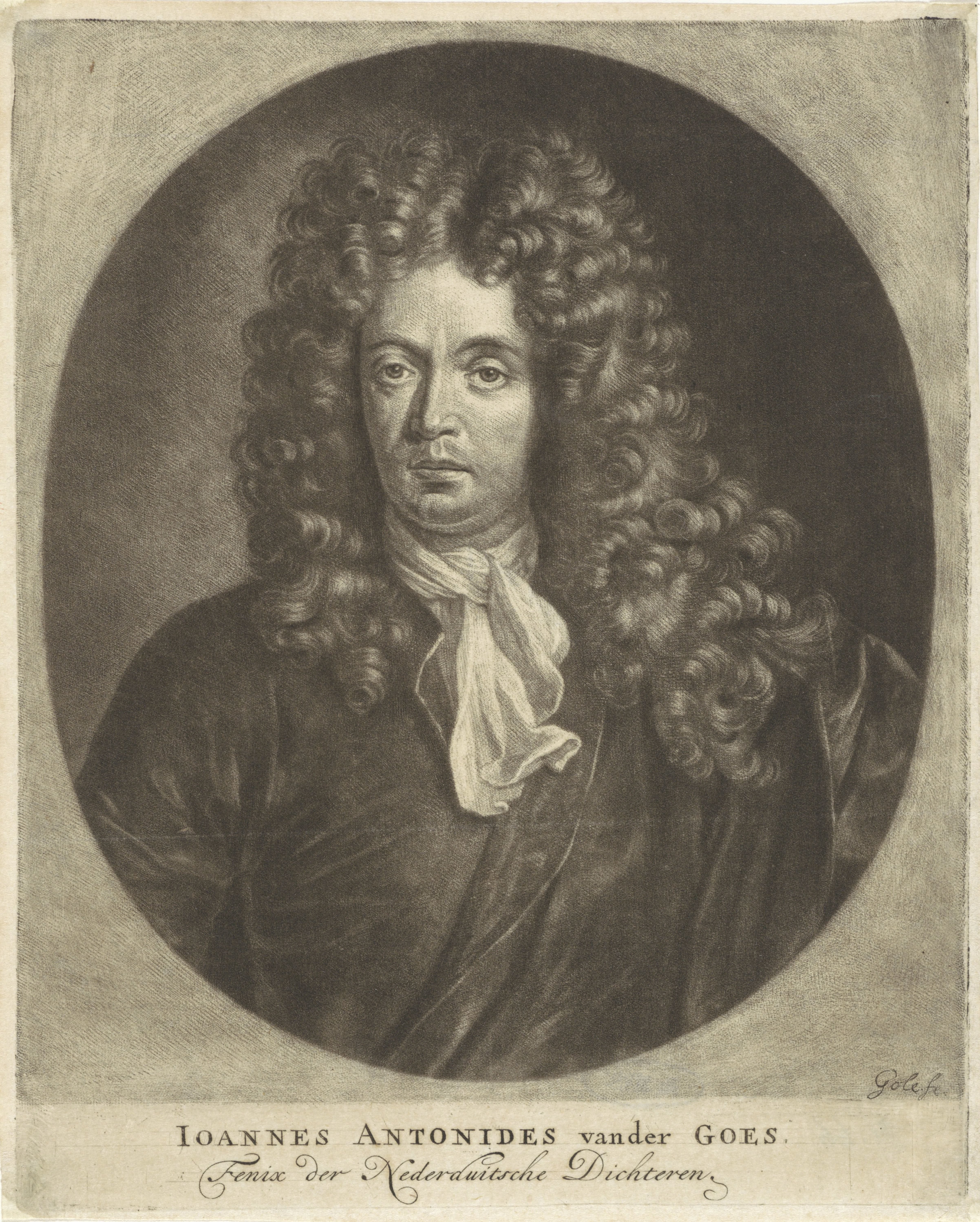 Portret van Jan Antonides van der Goes