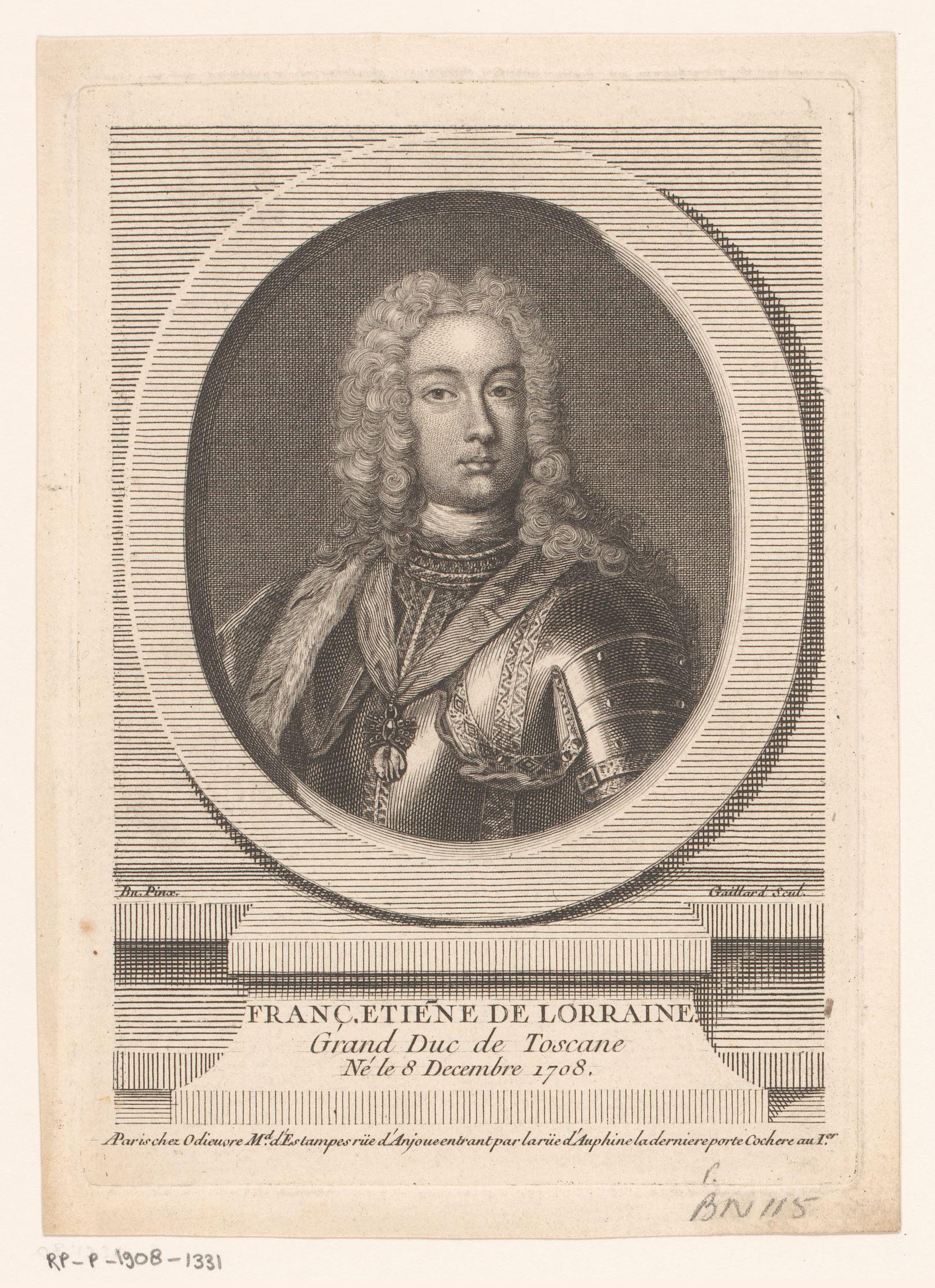 Portret van Frans I Stefan