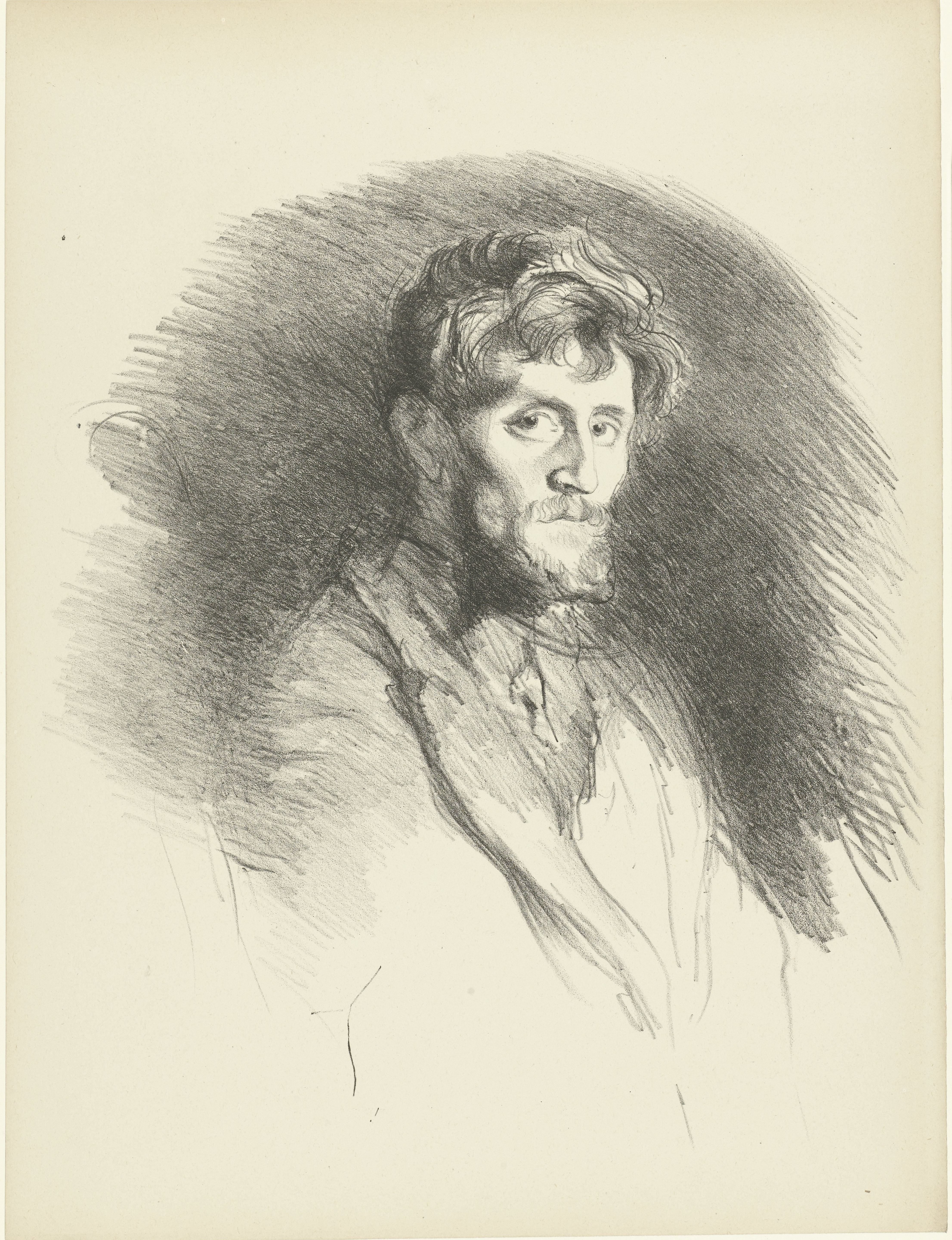 Portret van man met baard