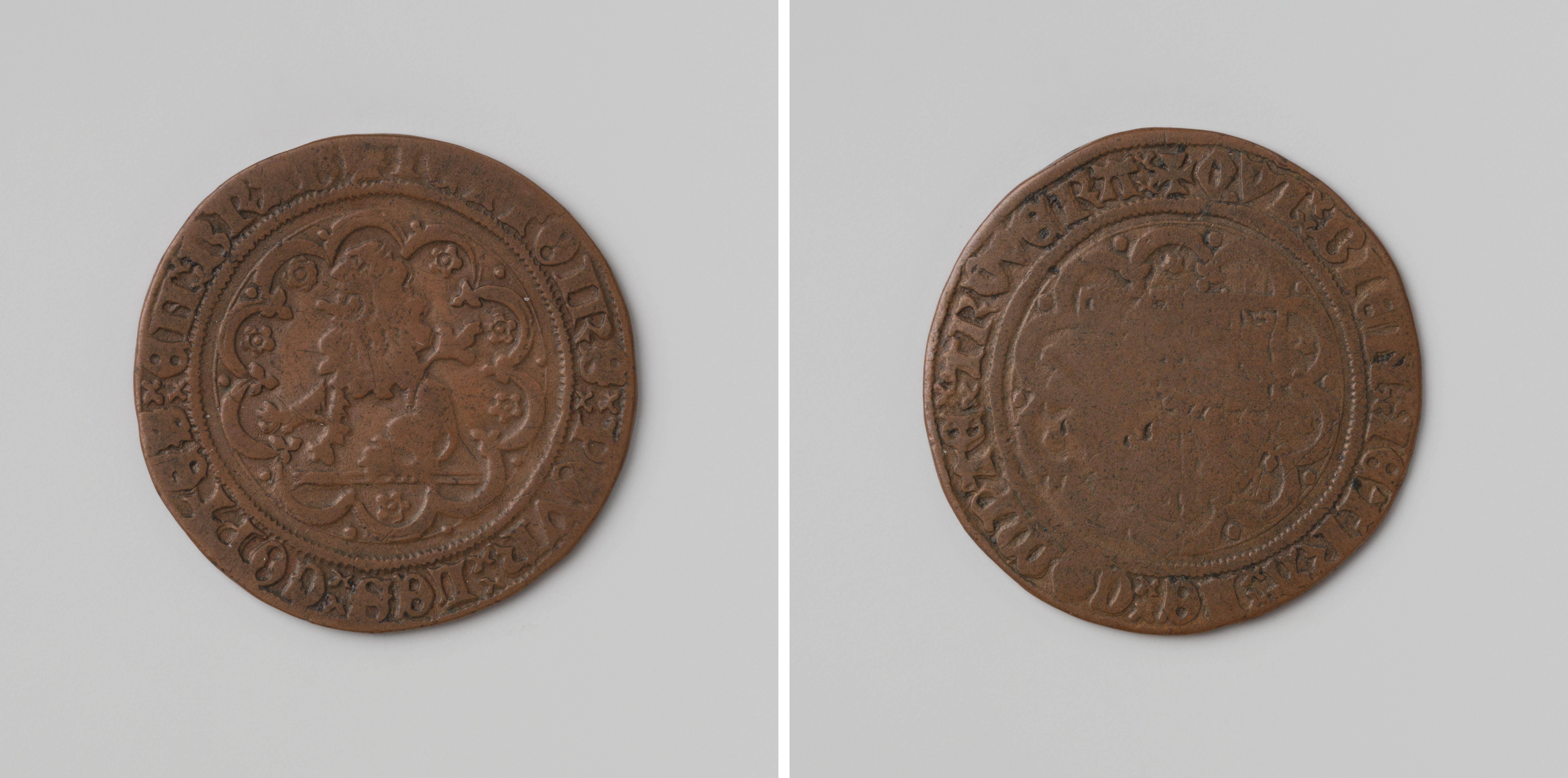 Filips de Goede, hertog van Bourgondie, rekenpenning van het hertogdom Brabant