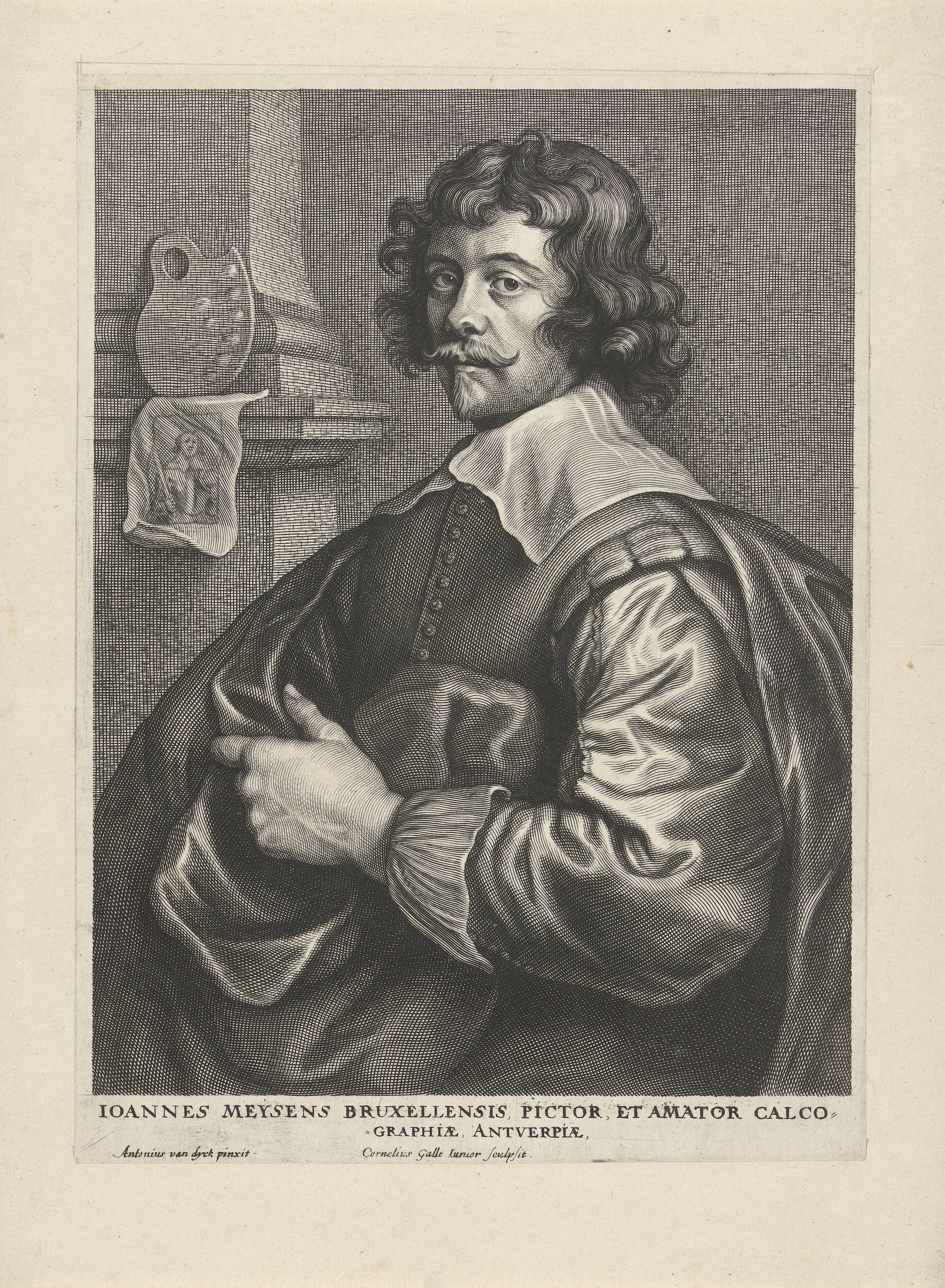 Portret van Joannes Meyssens