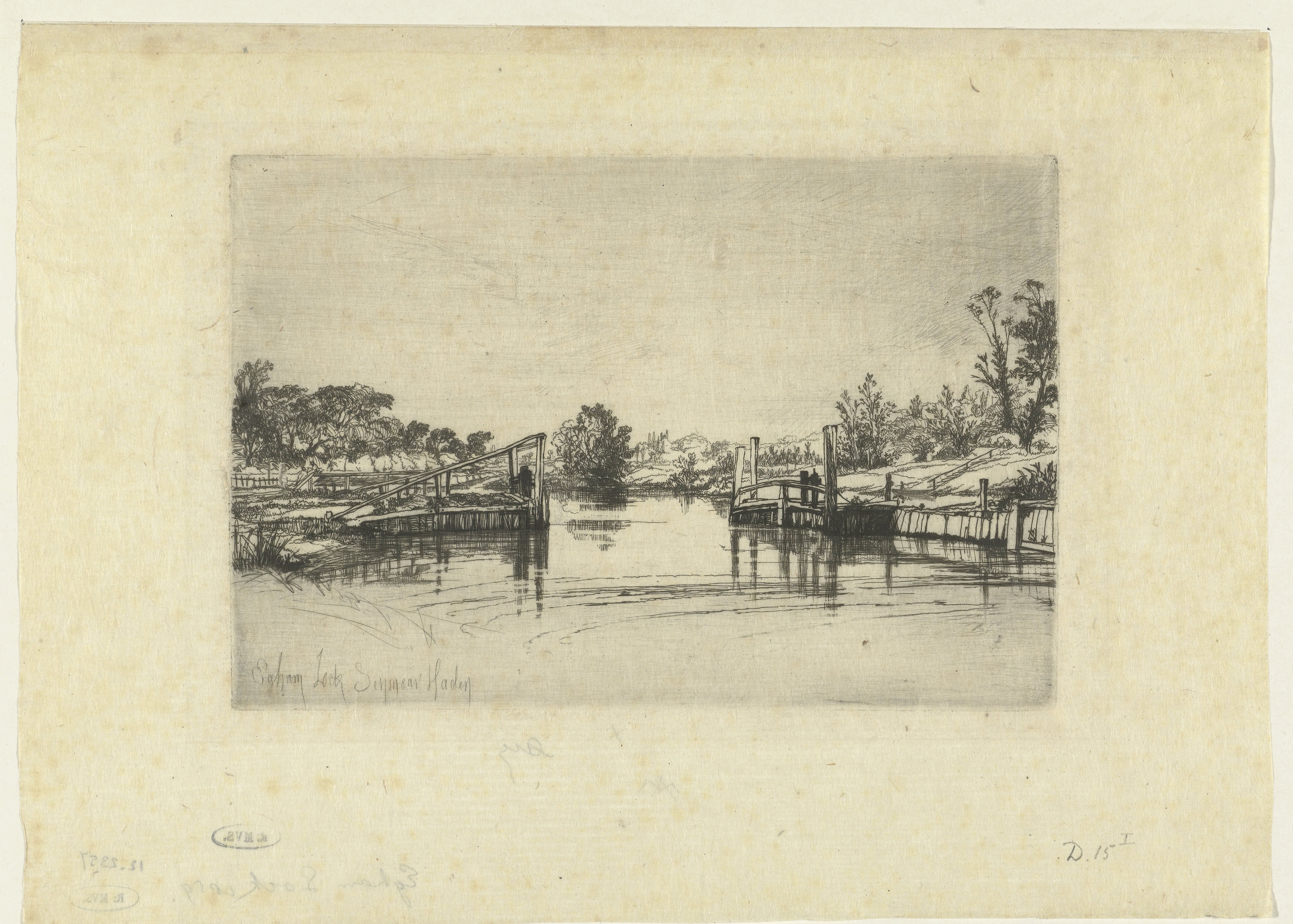 Sluis bij Egham