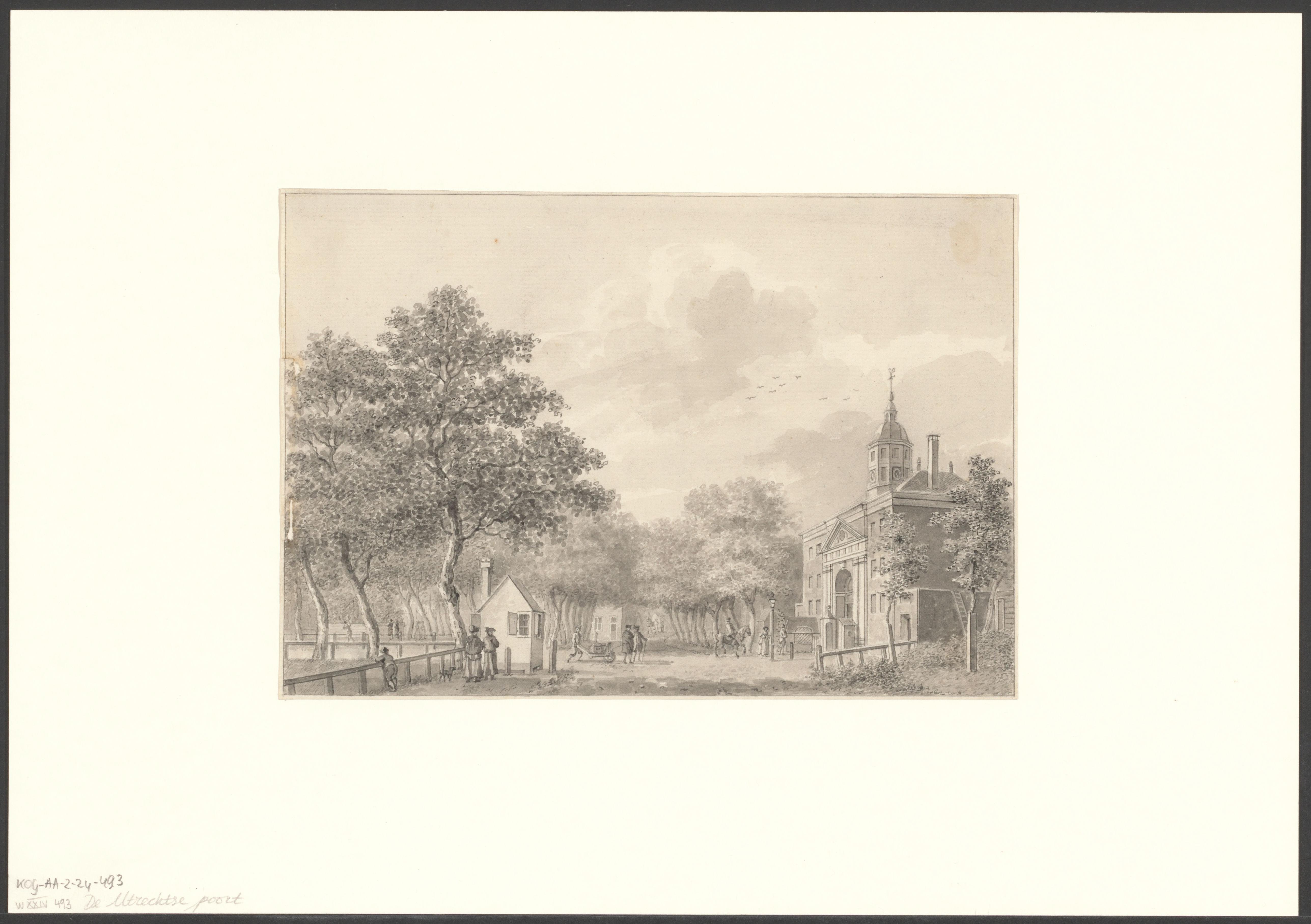 Gezicht op de Utrechtsepoort
