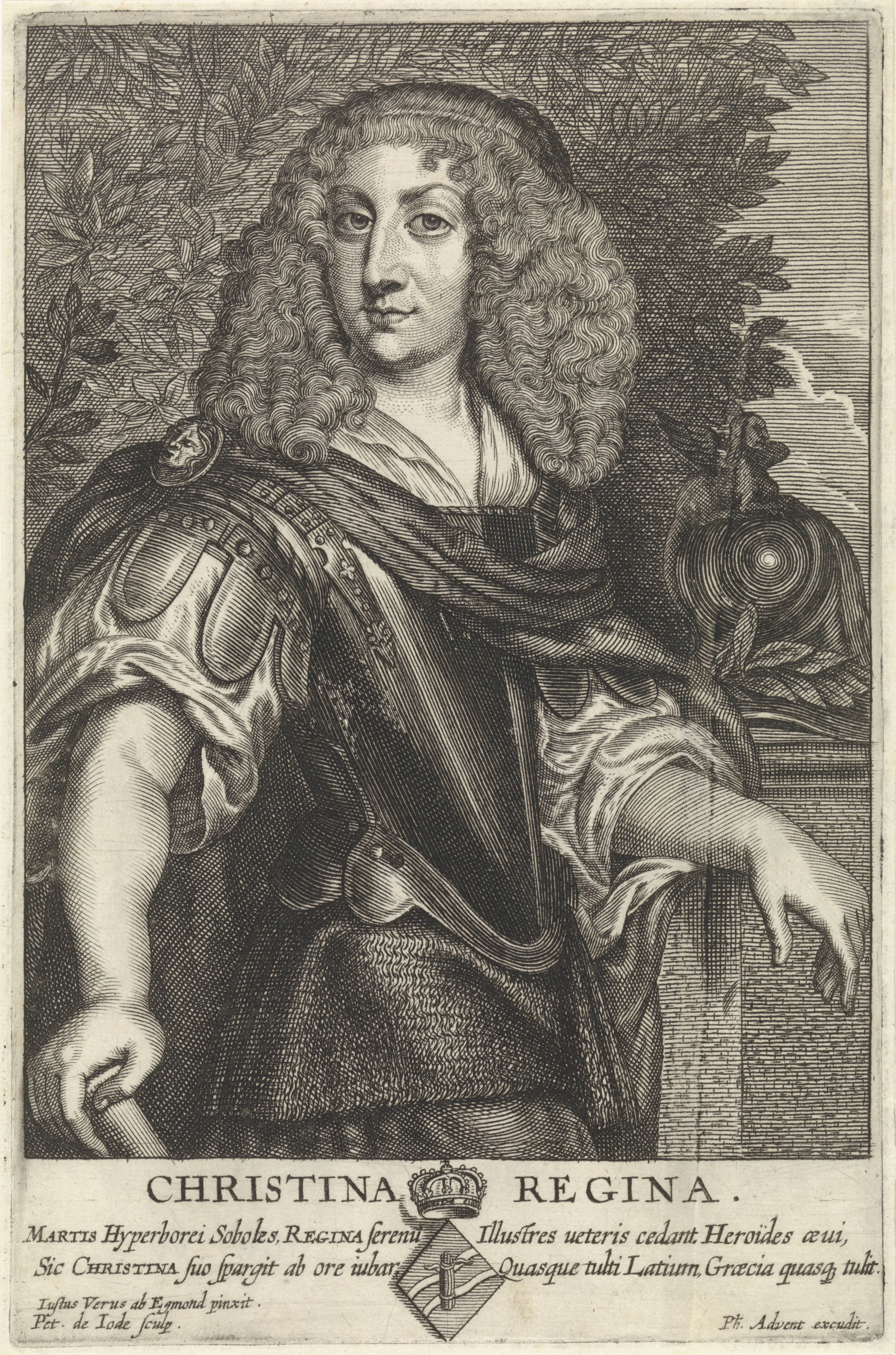 Portrait of Christina of Sweden, Queen of Sweden
