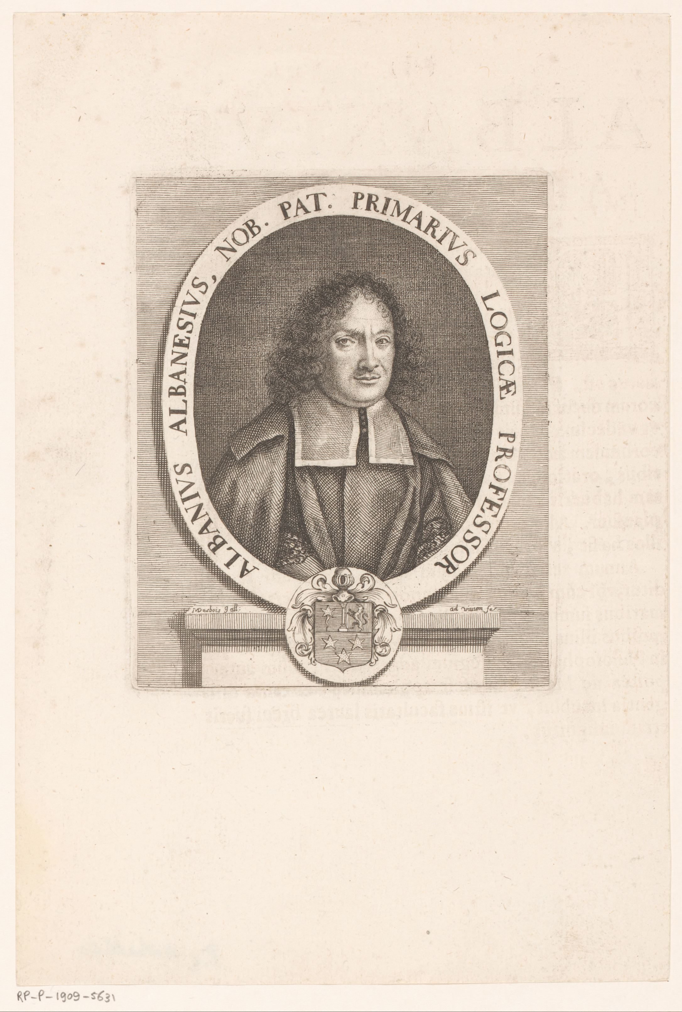 Portret van Albanio Albanesi