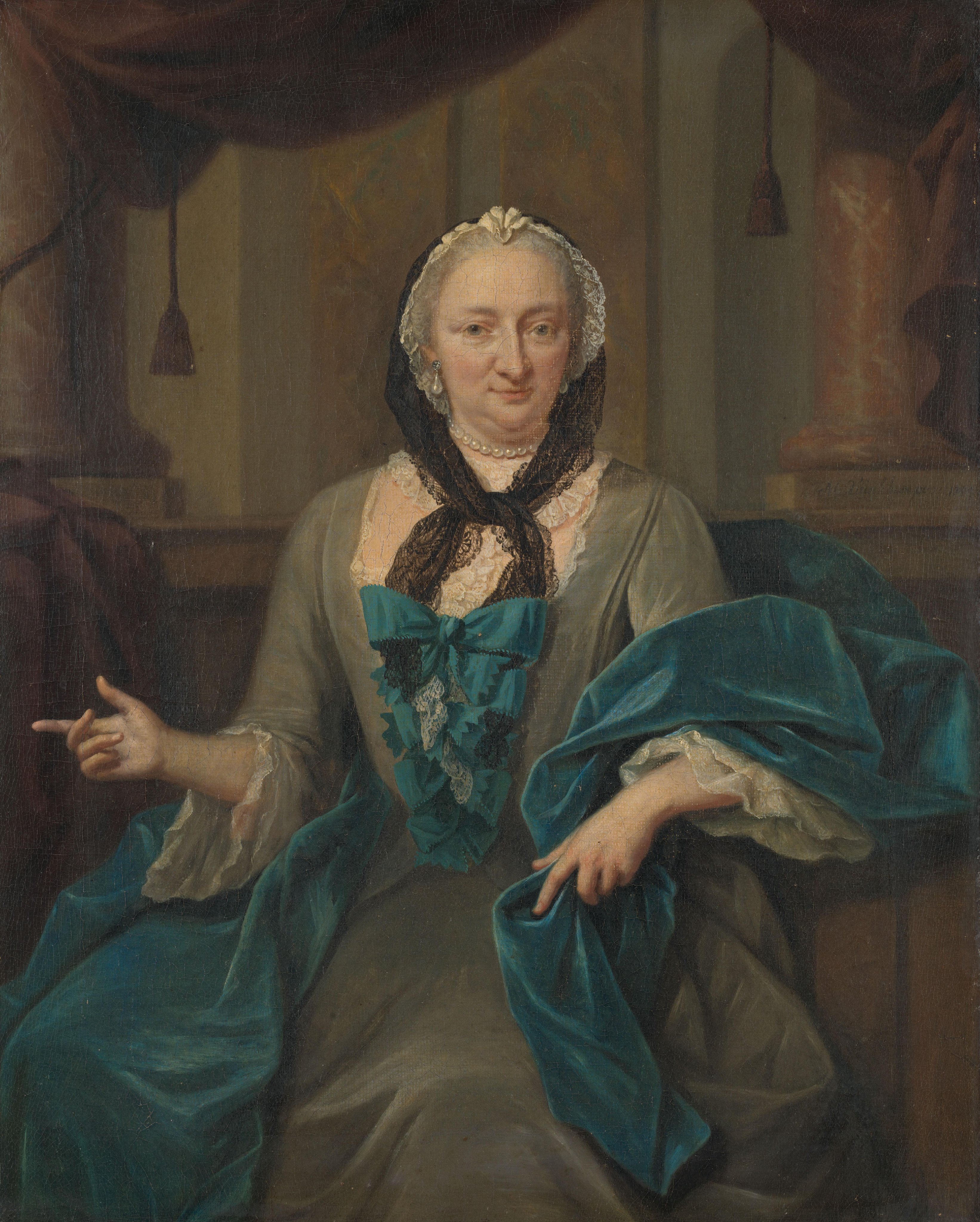 Portrait of Margaretha Trip, Wife of Hendrik van de Poll