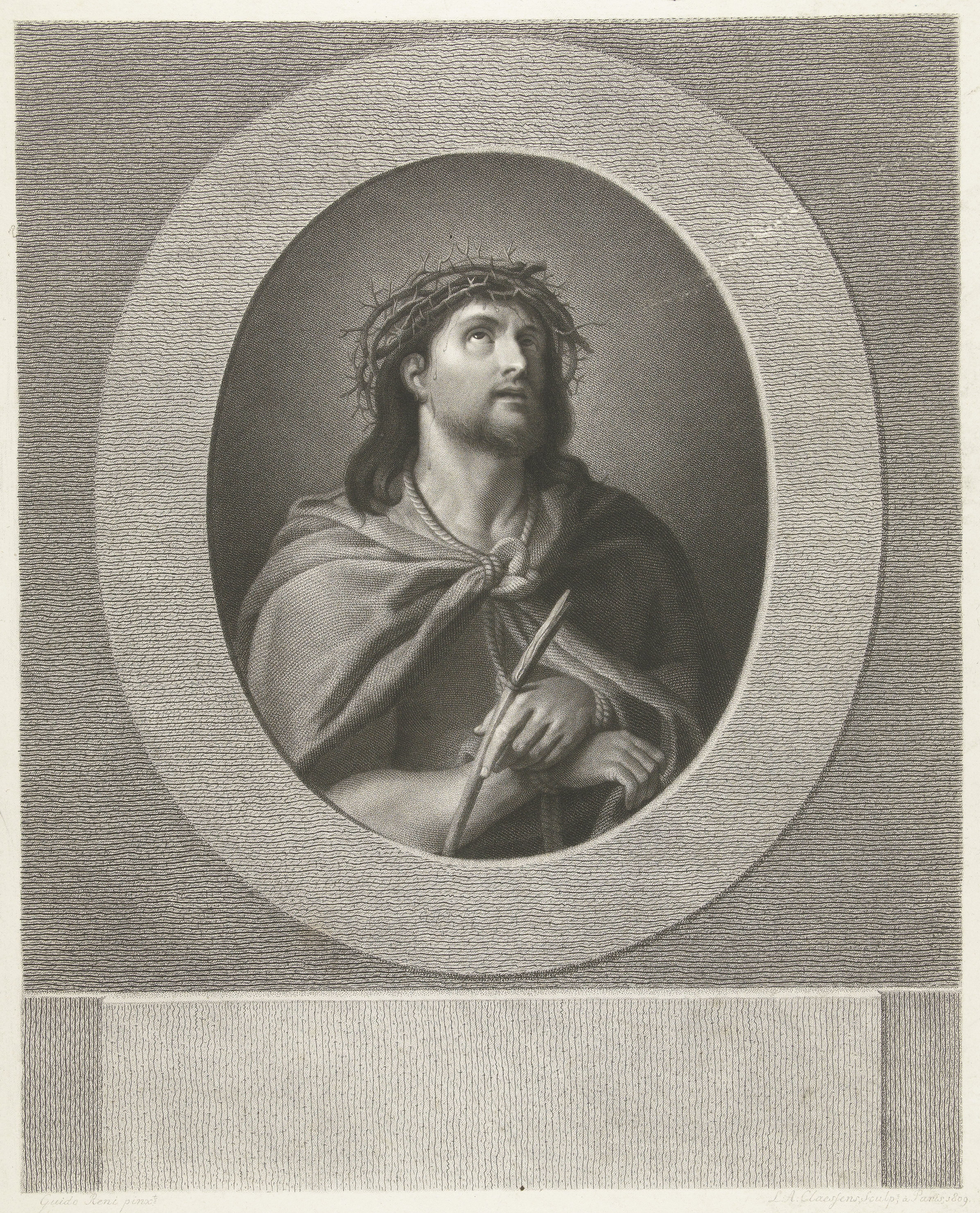 Christus geboeid en met doornenkroon