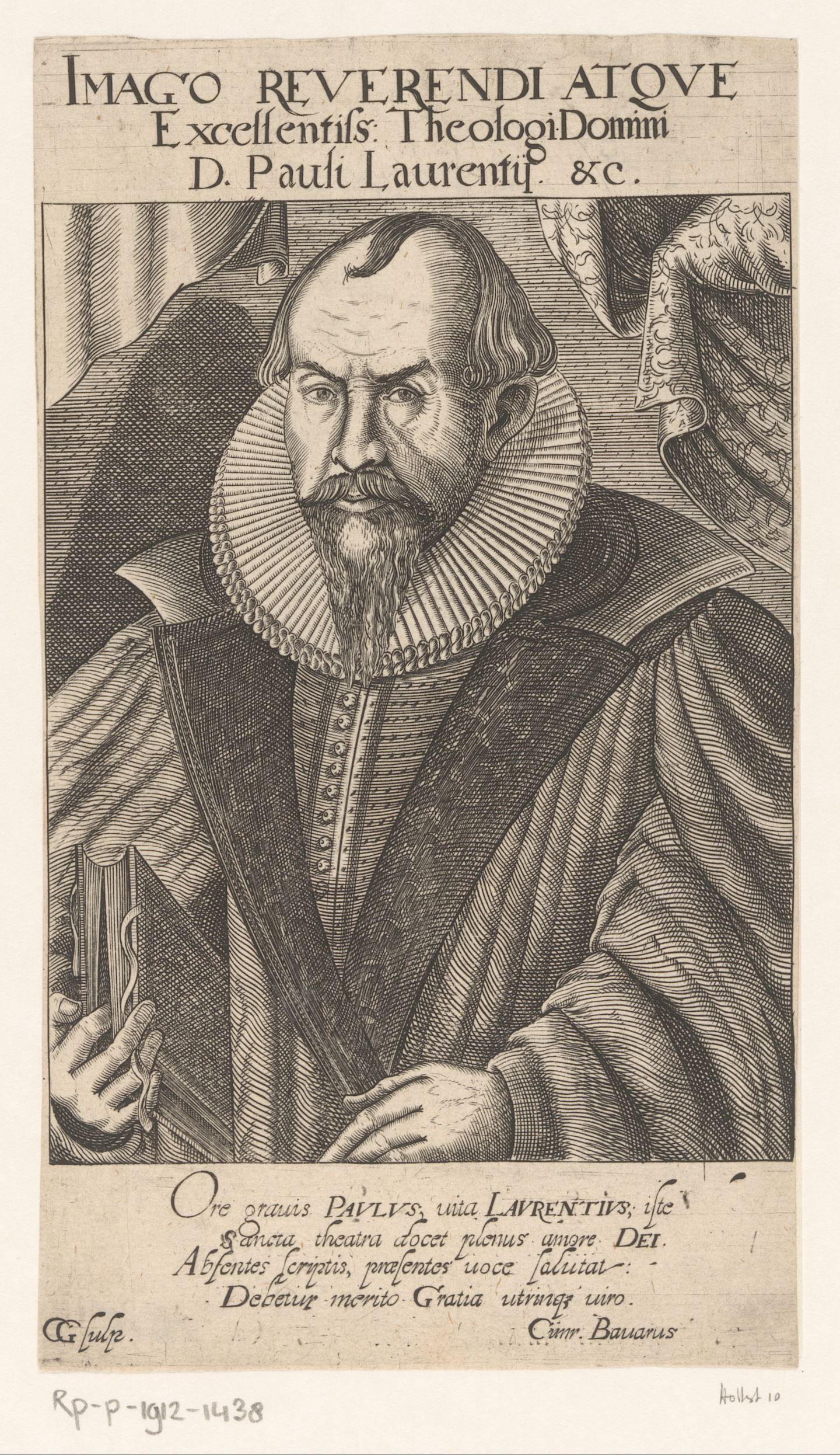 Portret van Paul Laurentius