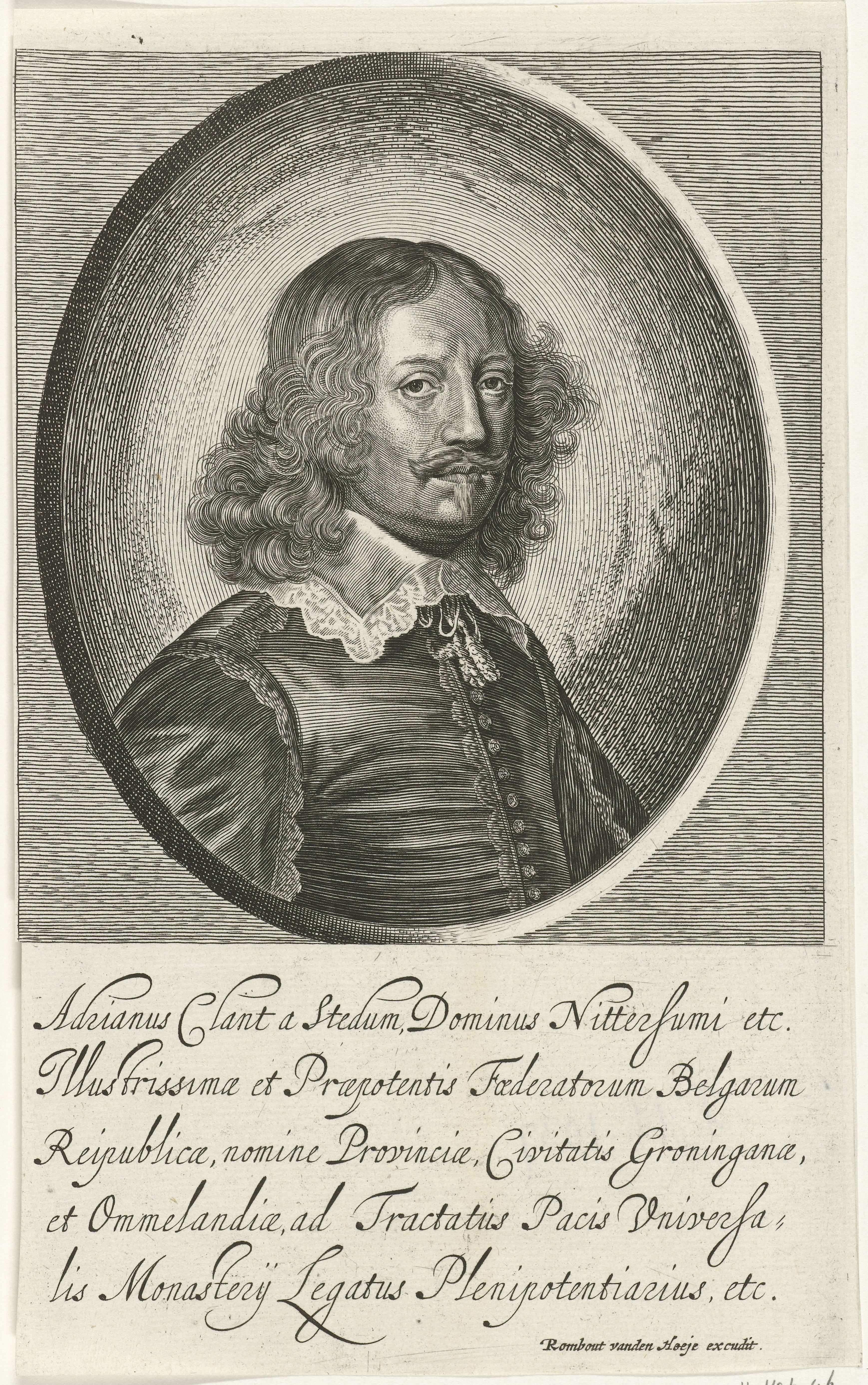 Portret van Adriaen Clant